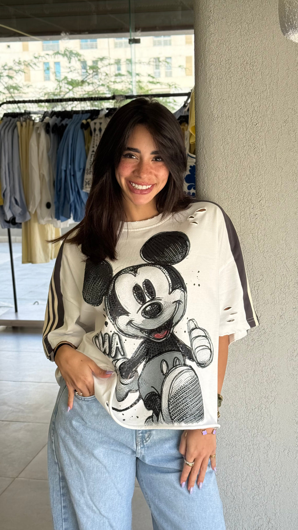 Mickey Shirt - White