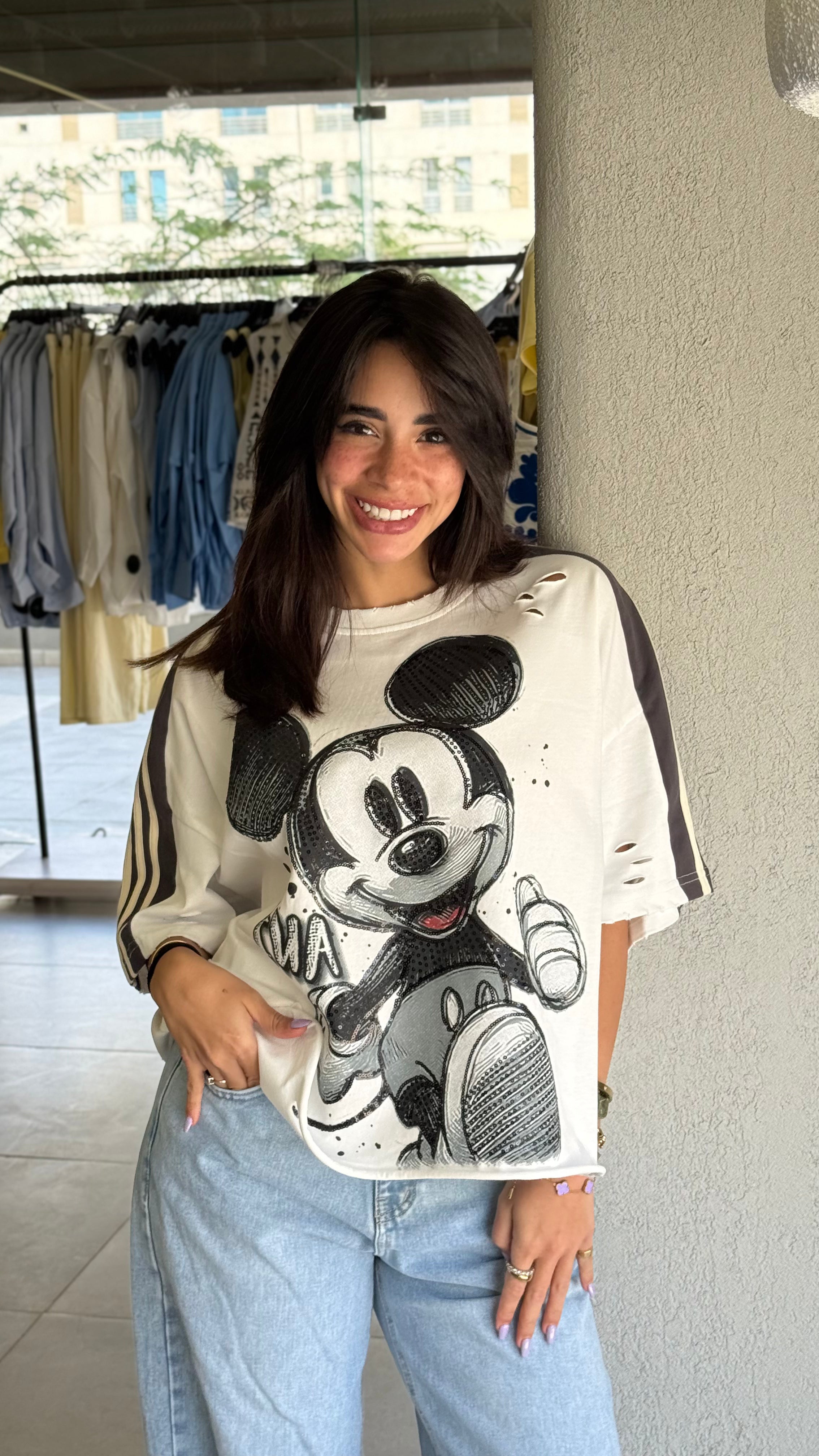 Mickey Shirt - White