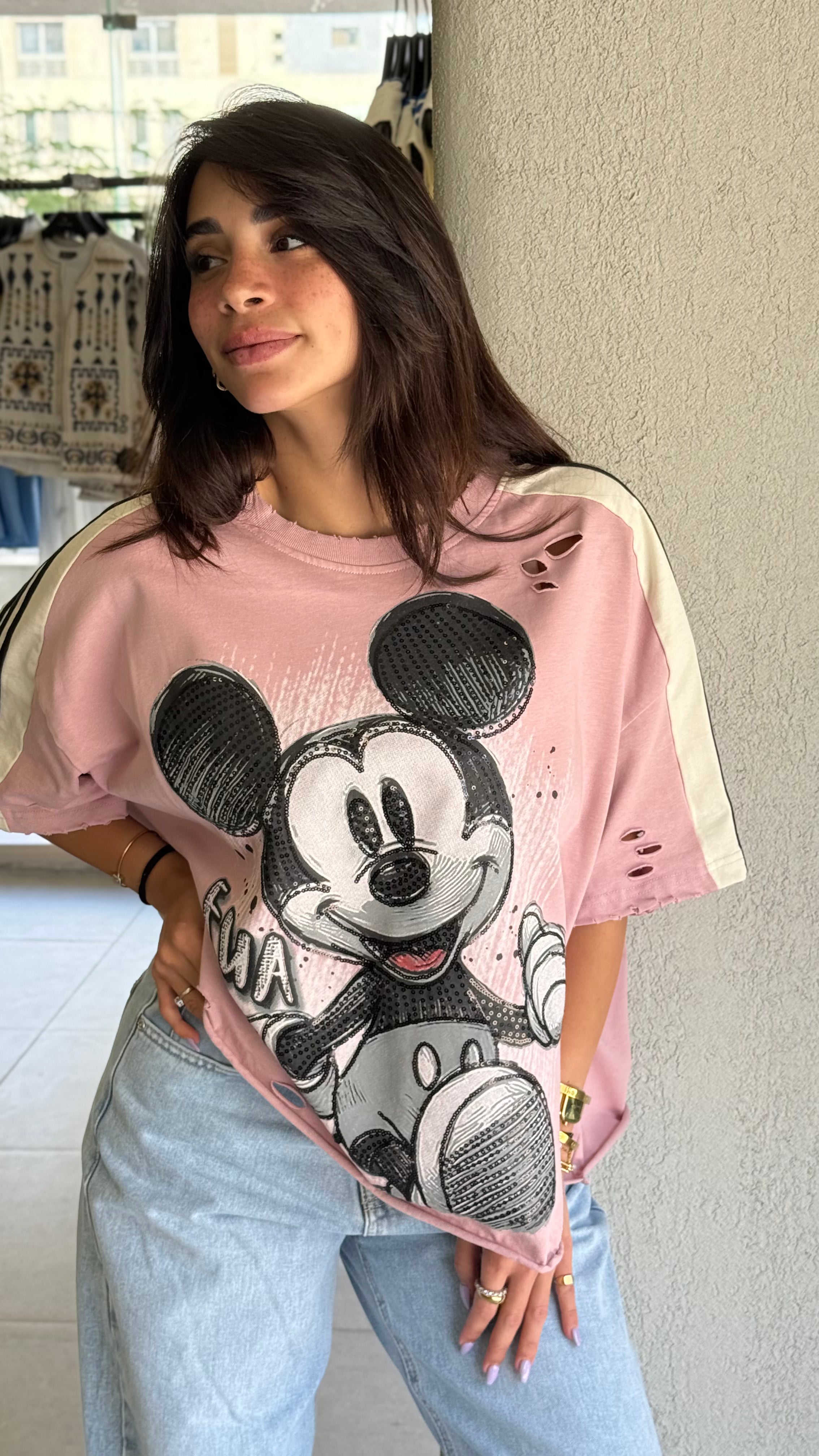 Mickey Shirt - Pink