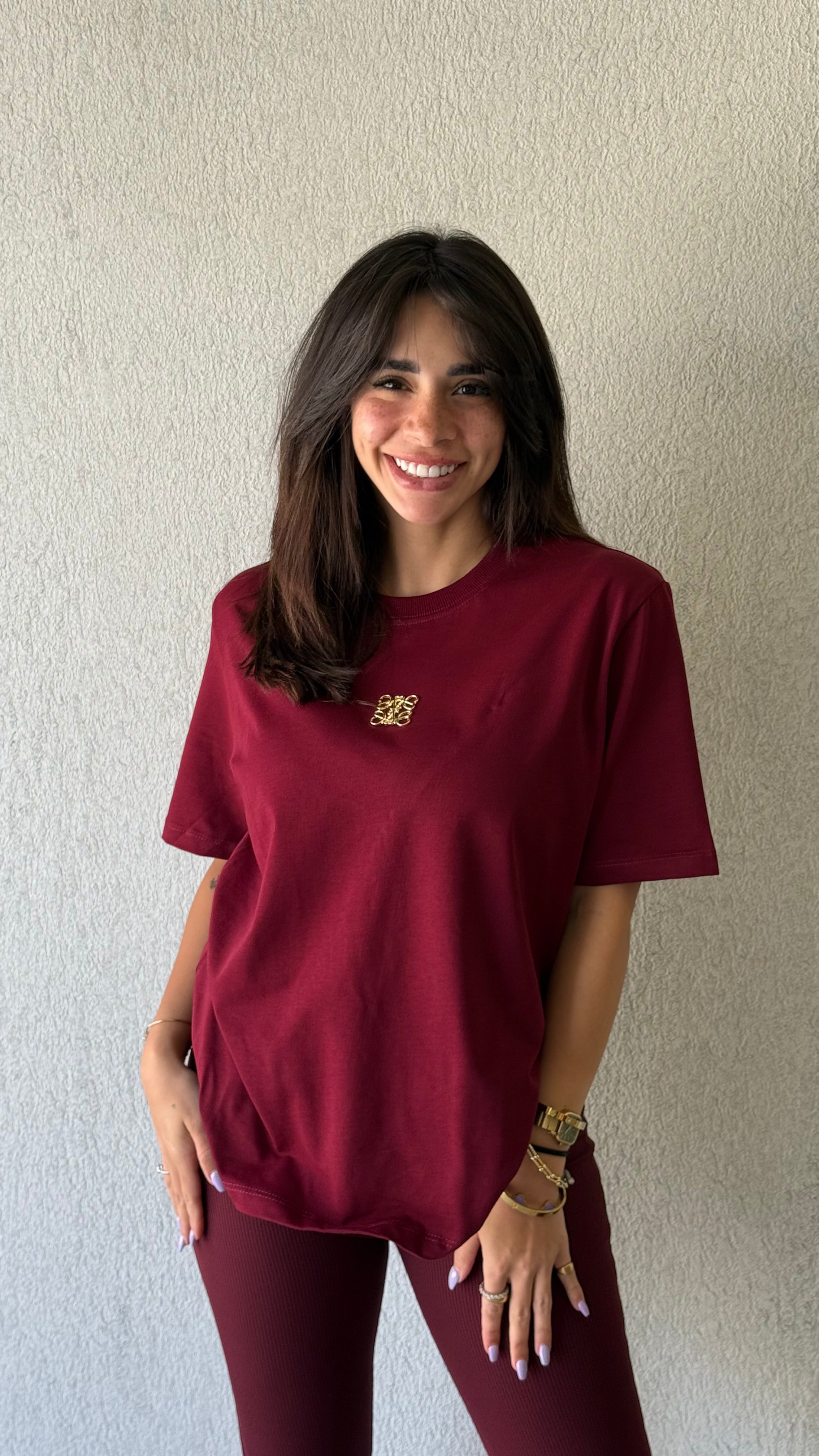 Loewe T-Shirt - Maroon