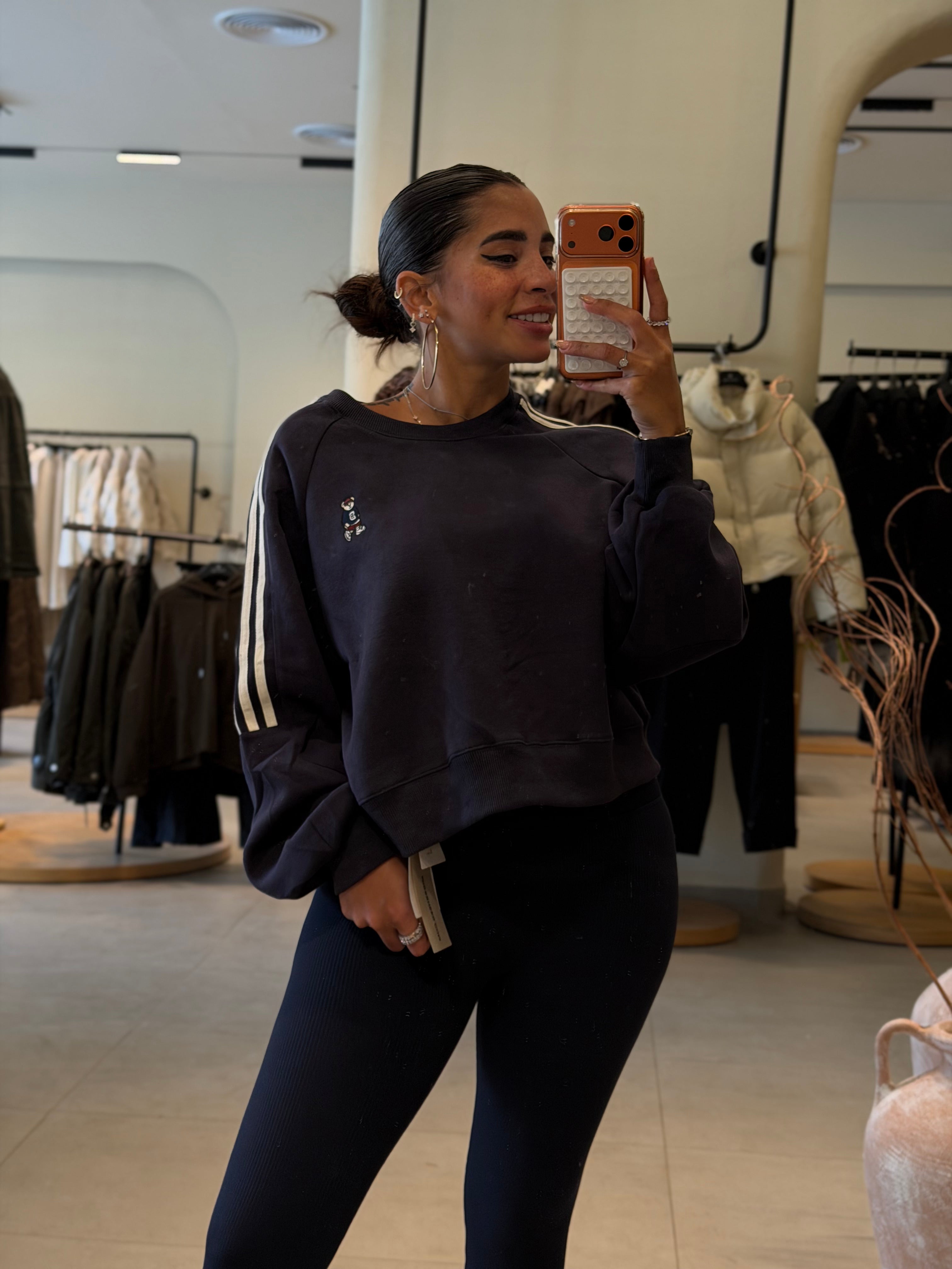 crewneck sweatshirt - Navy