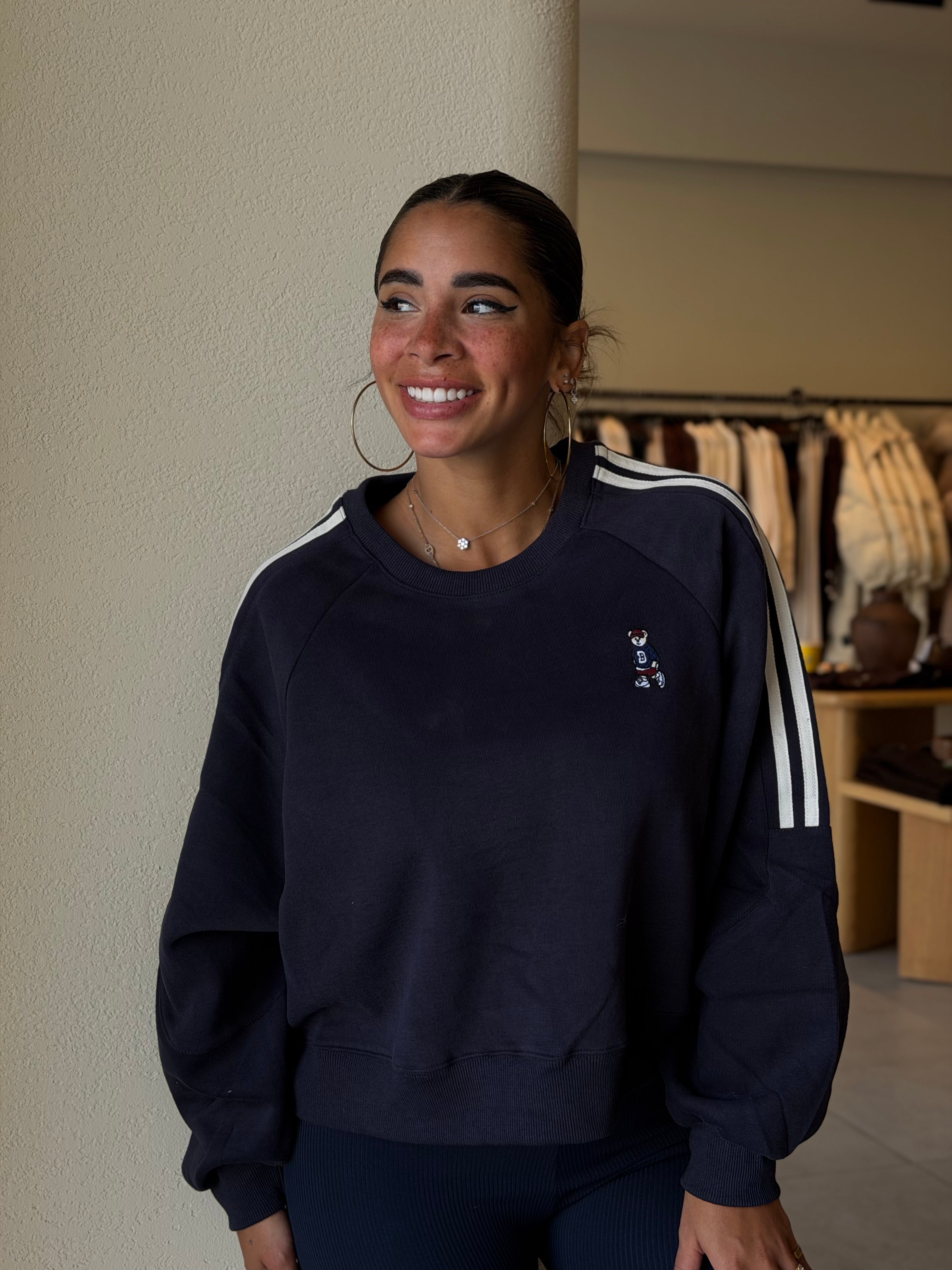 crewneck sweatshirt - Navy