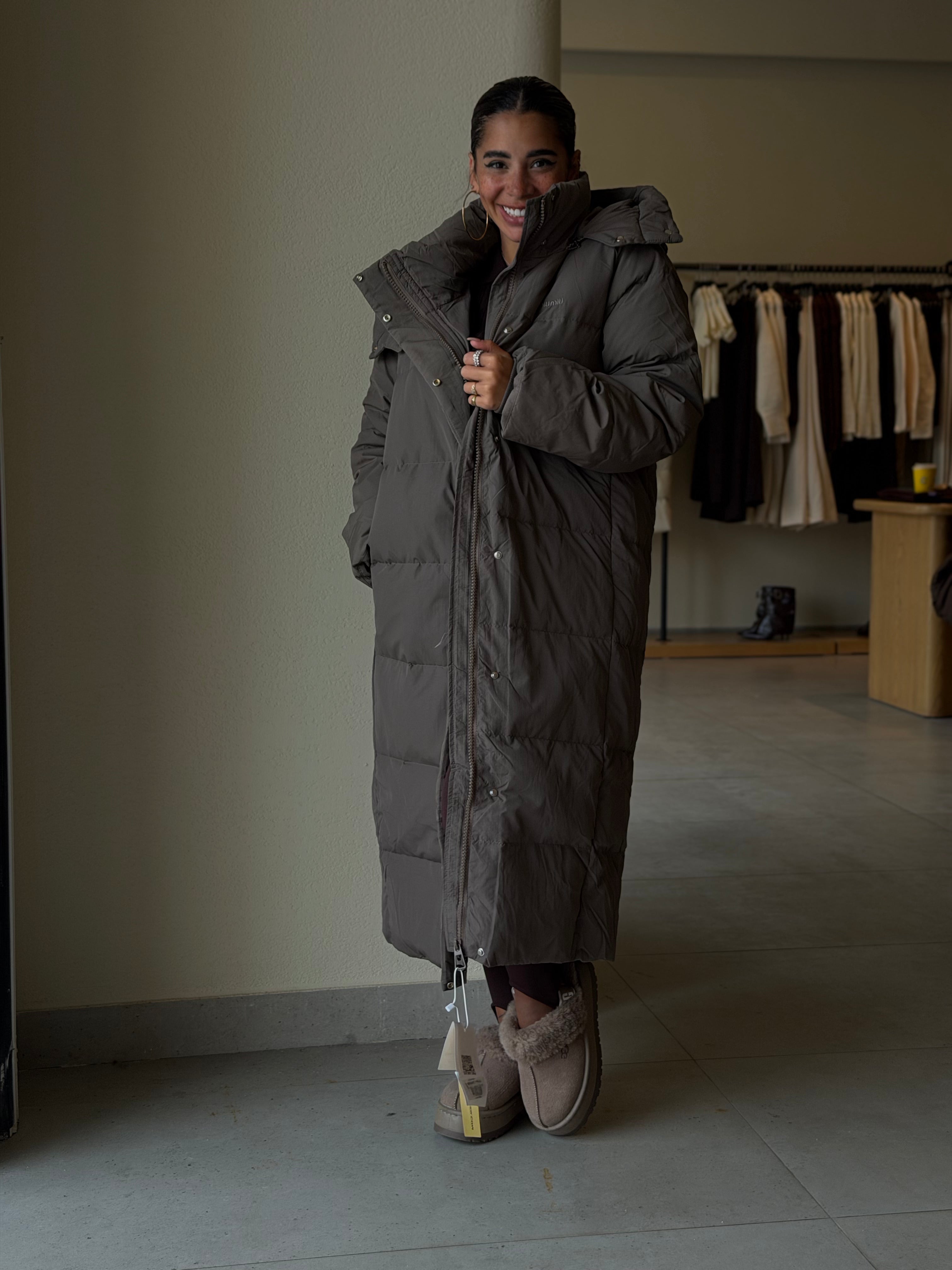 Puffer jacket  -Cafe