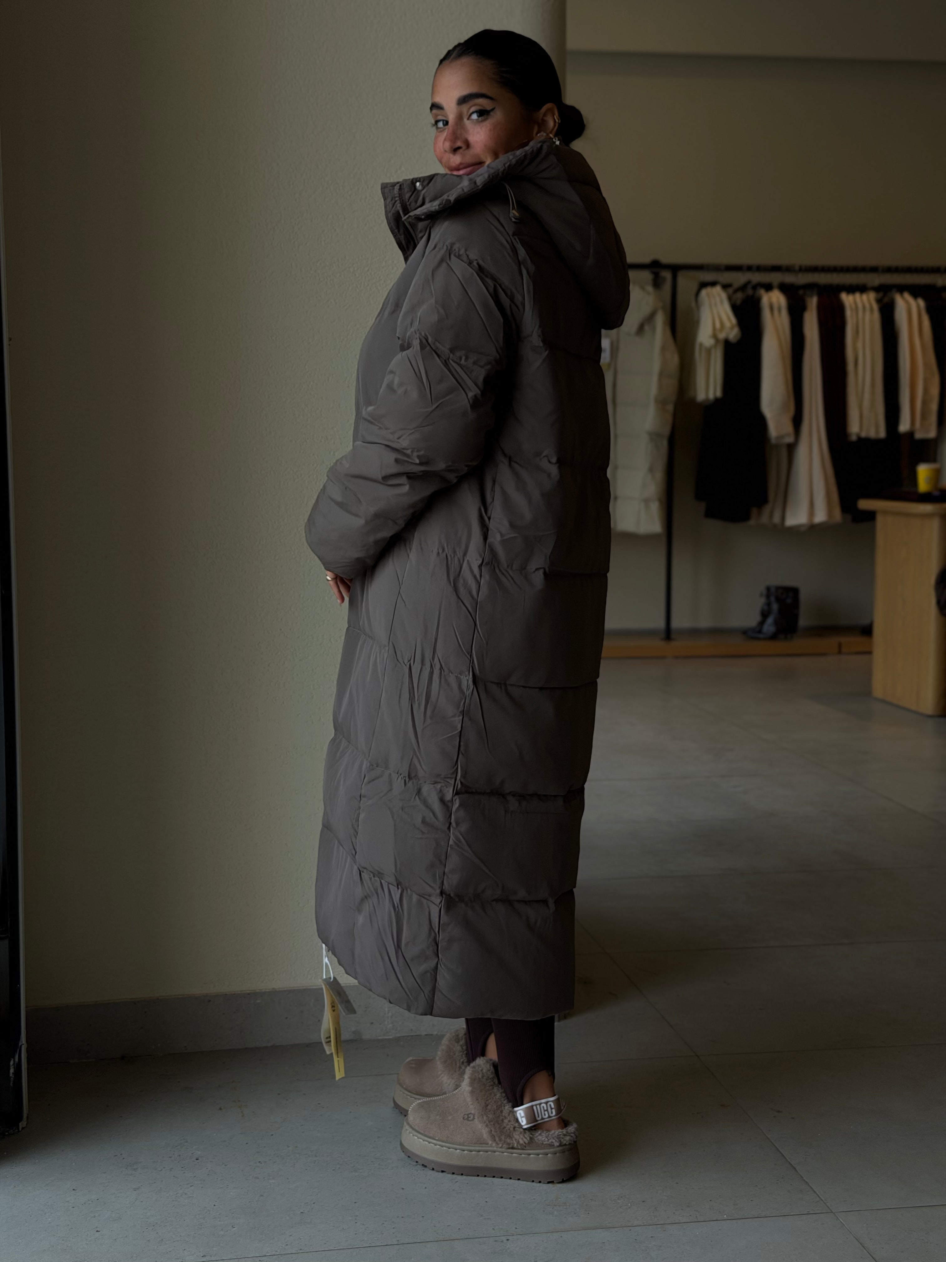 Puffer jacket  -Cafe