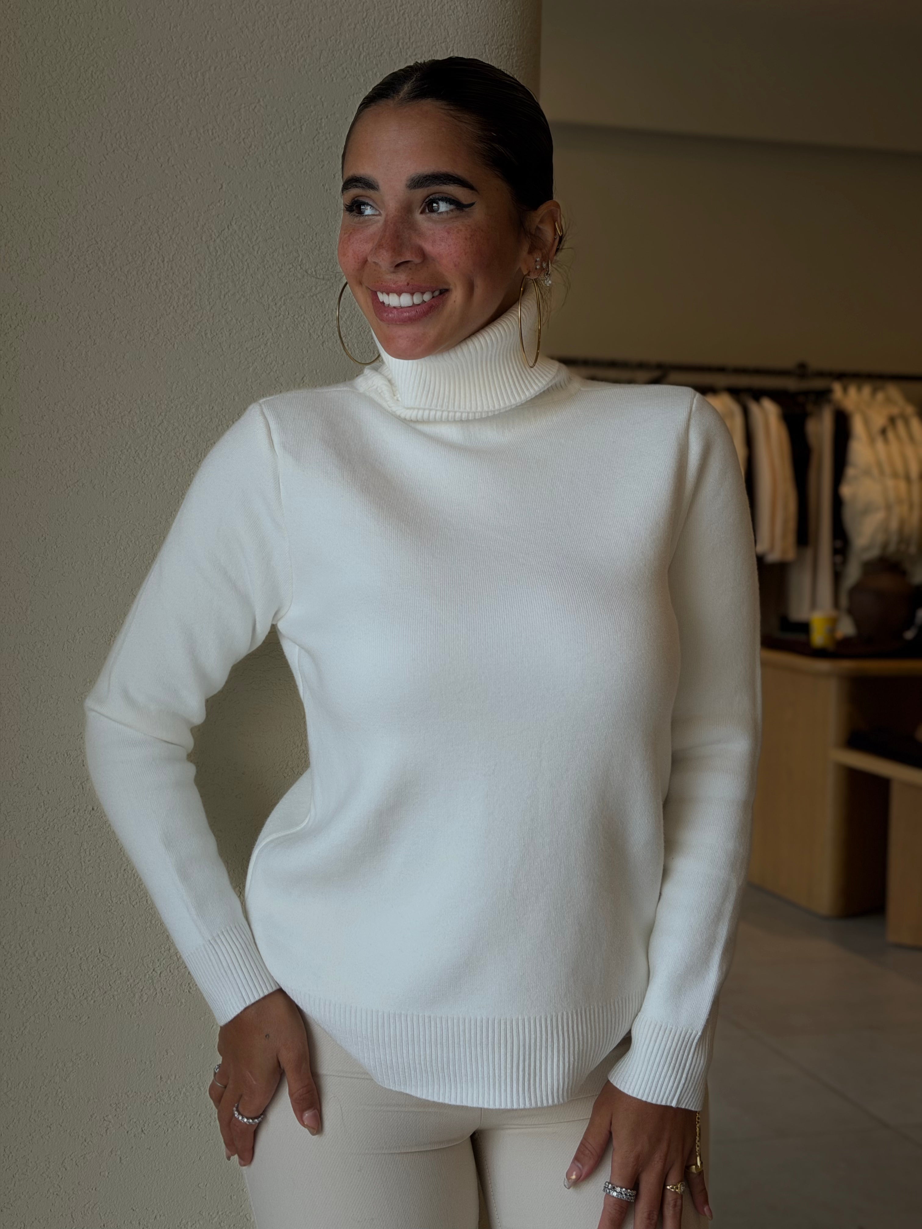 Fleeced pullover -  OffWhite