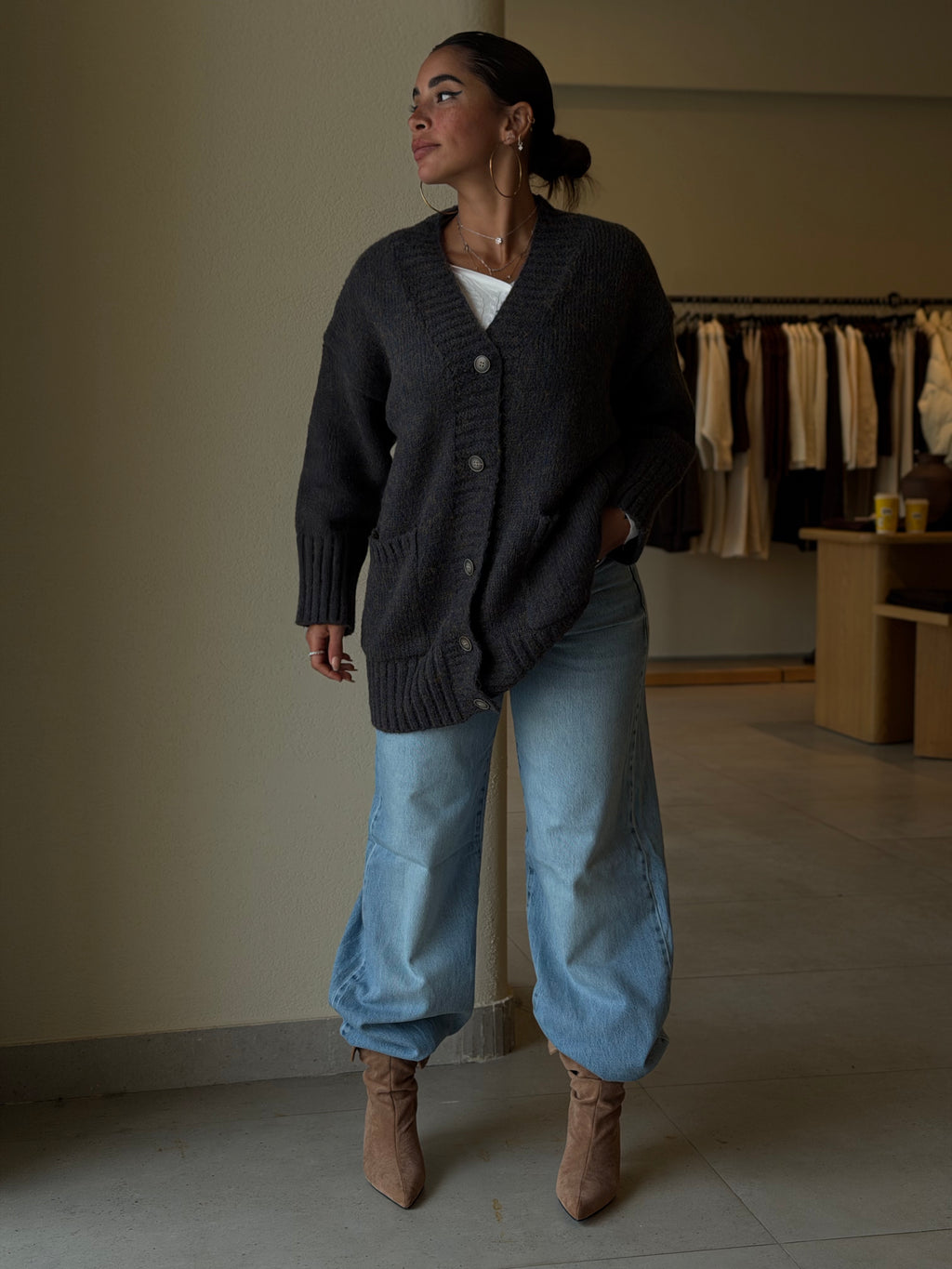 Kint Cardigan - Navy