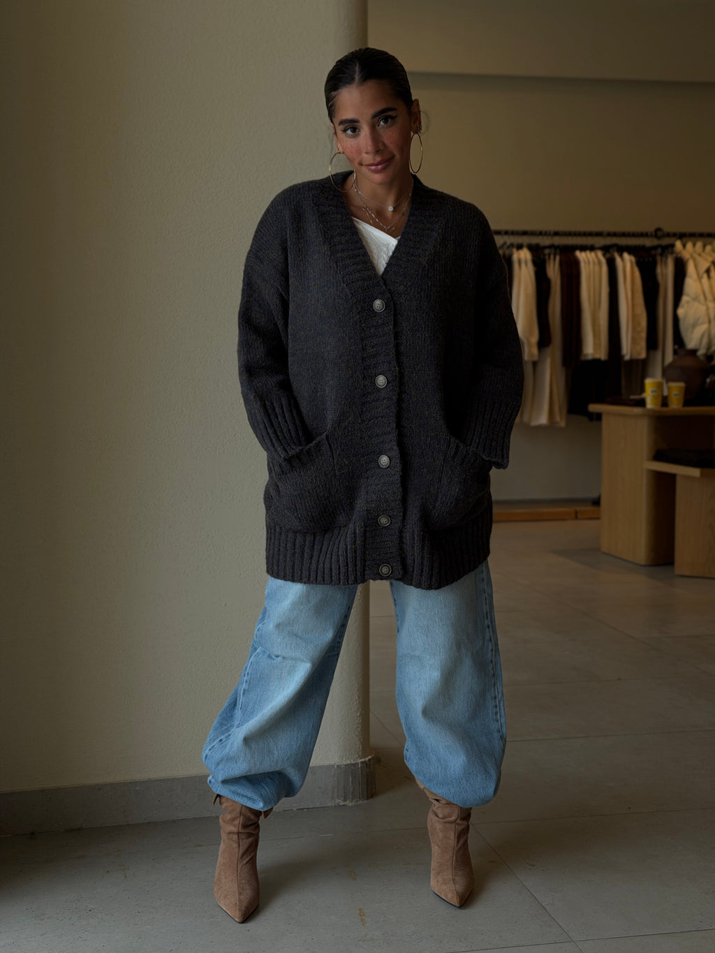 Kint Cardigan - Navy