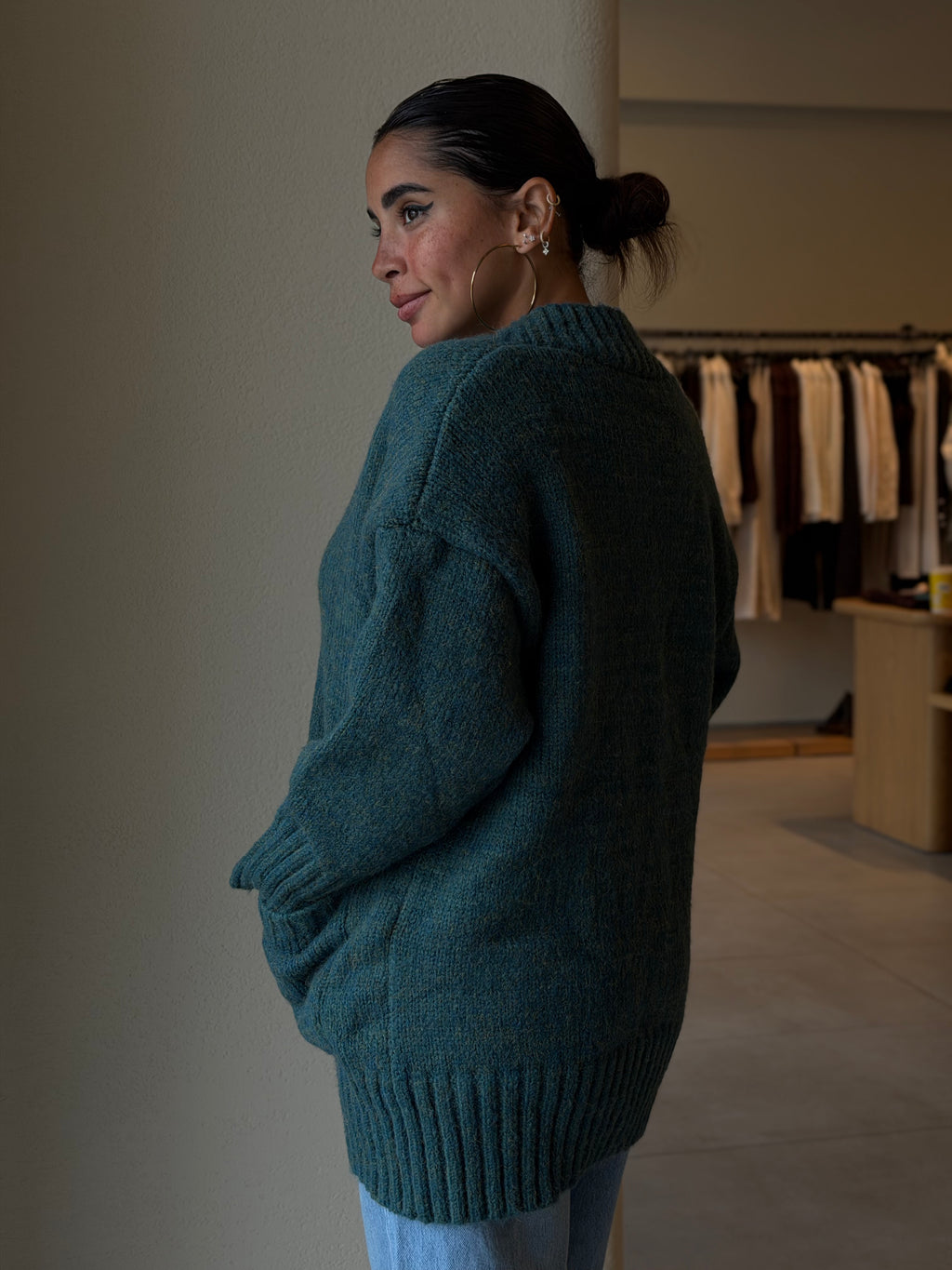 Kint Cardigan - Olive