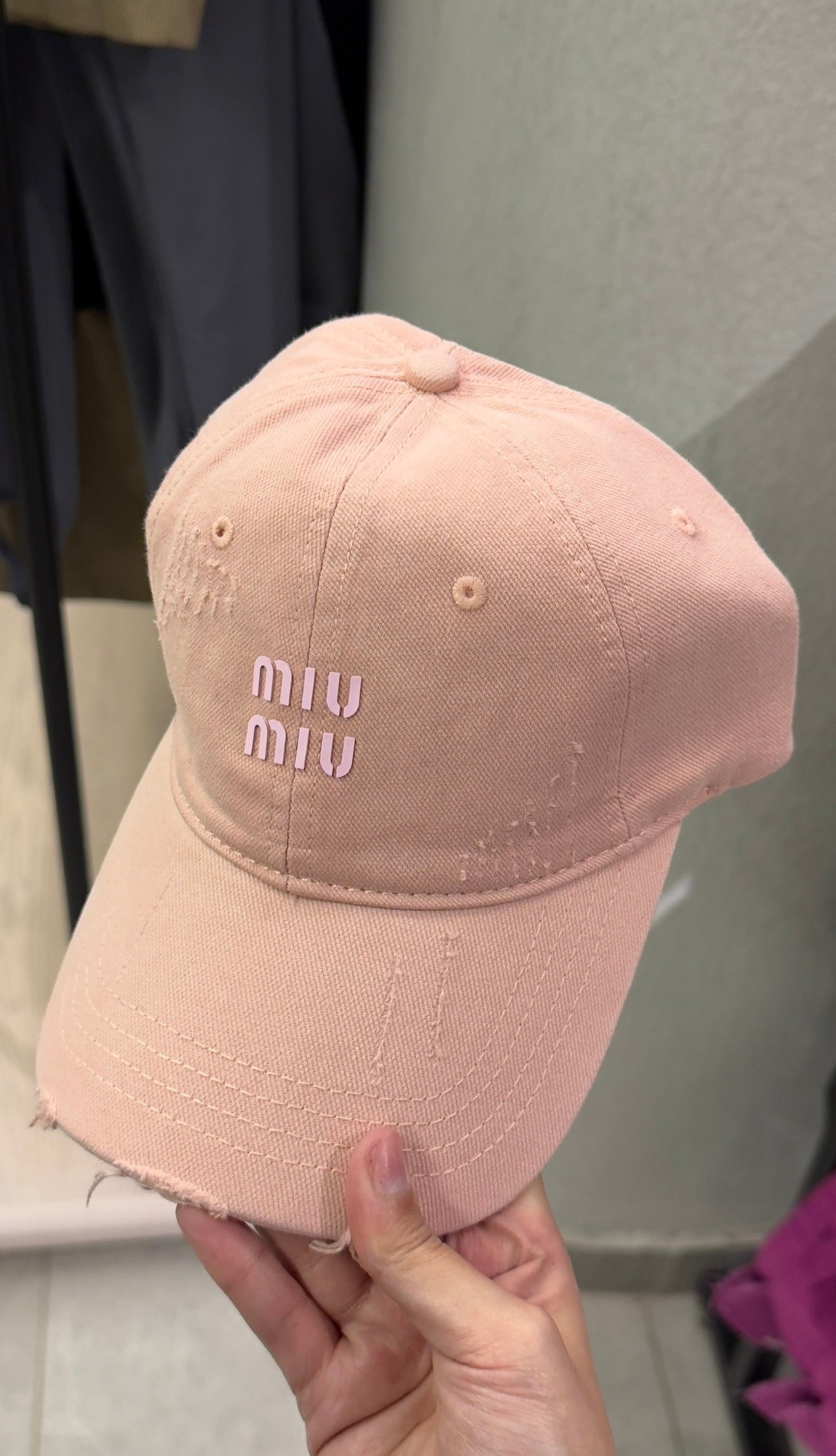MIU MIU Cap - Pink