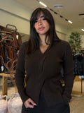 Knit Top - Brown