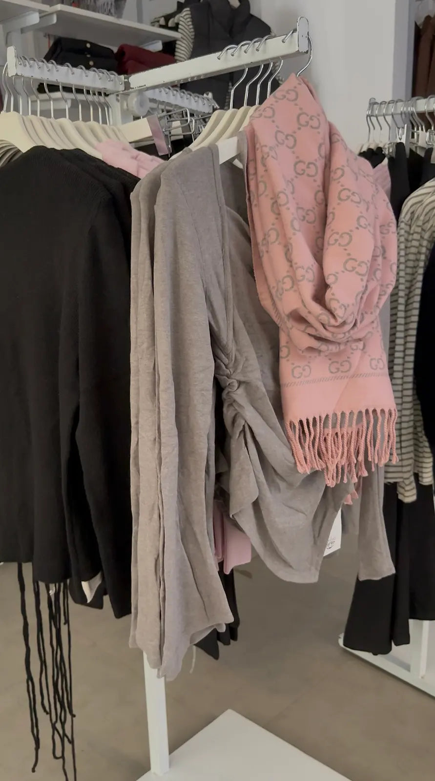 Cozy Shawl- Pink