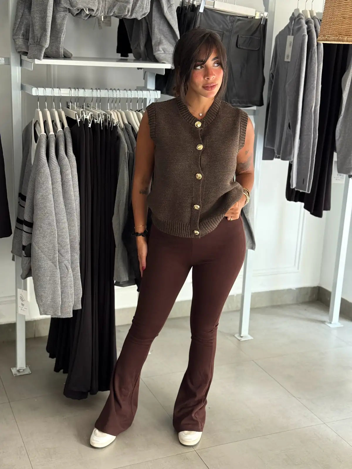 Casual Flared Leggings