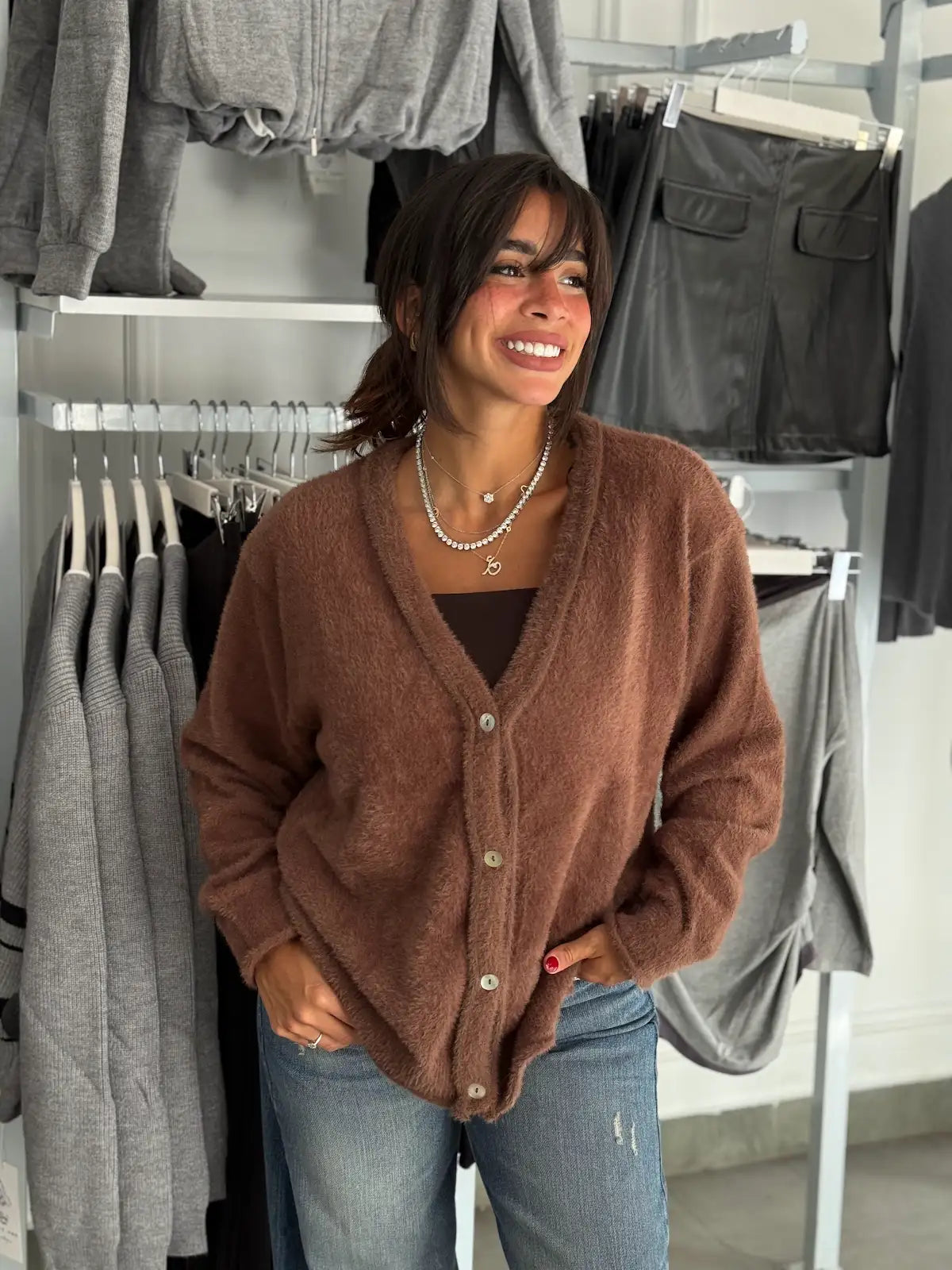 Simple Button Jacket