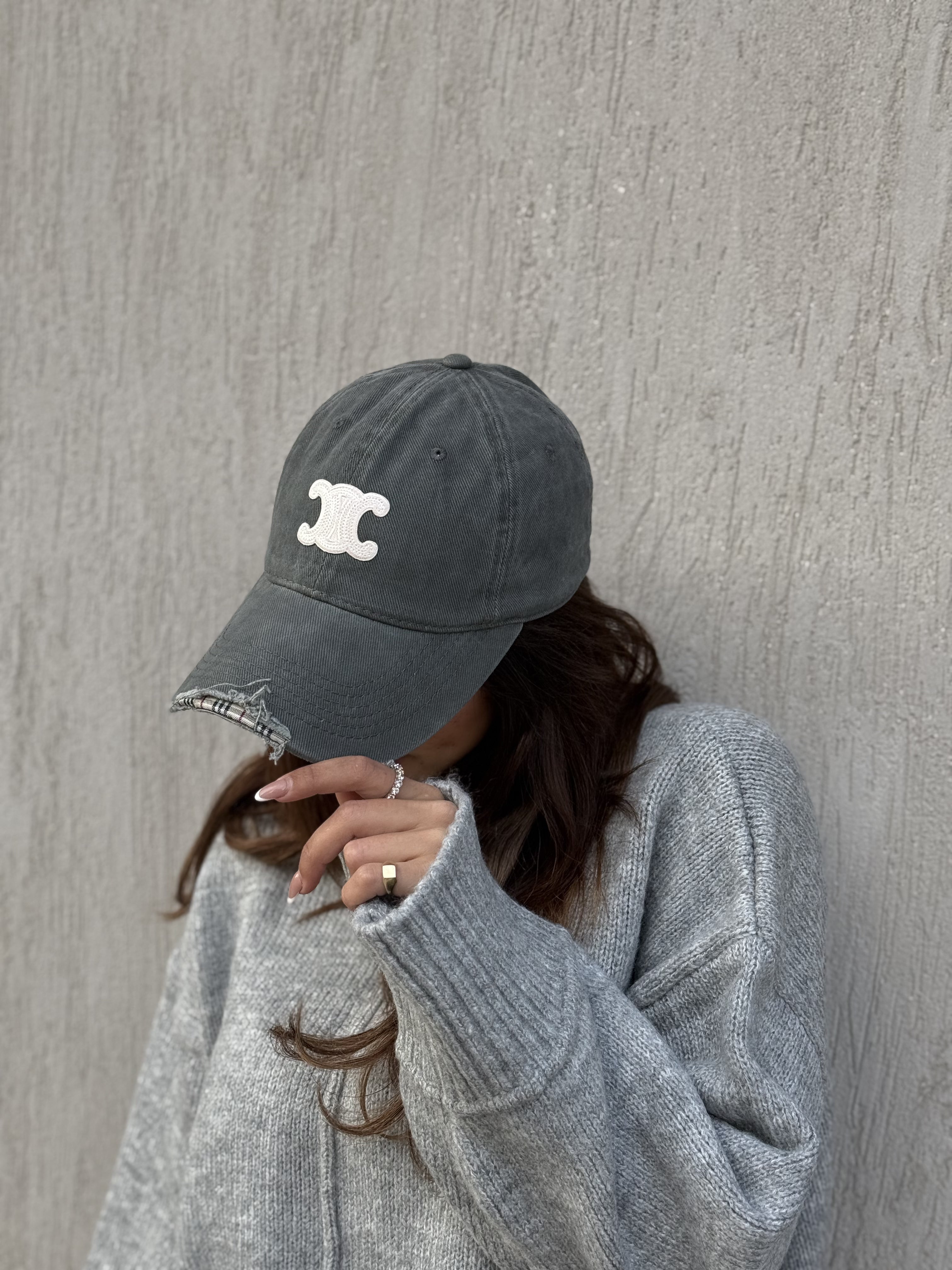 Celine Cap - Grey