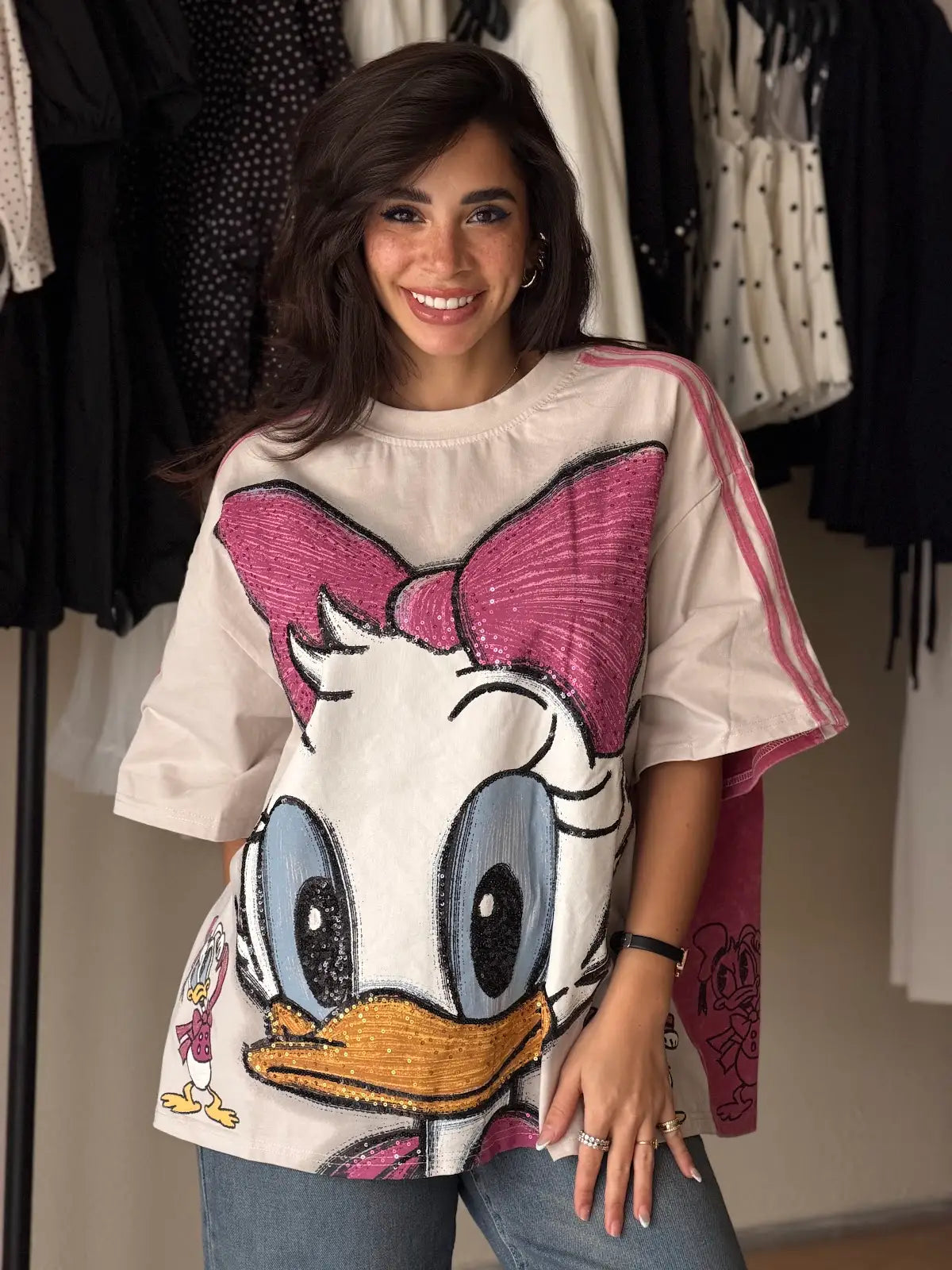 Donald Duck Tee - Beige