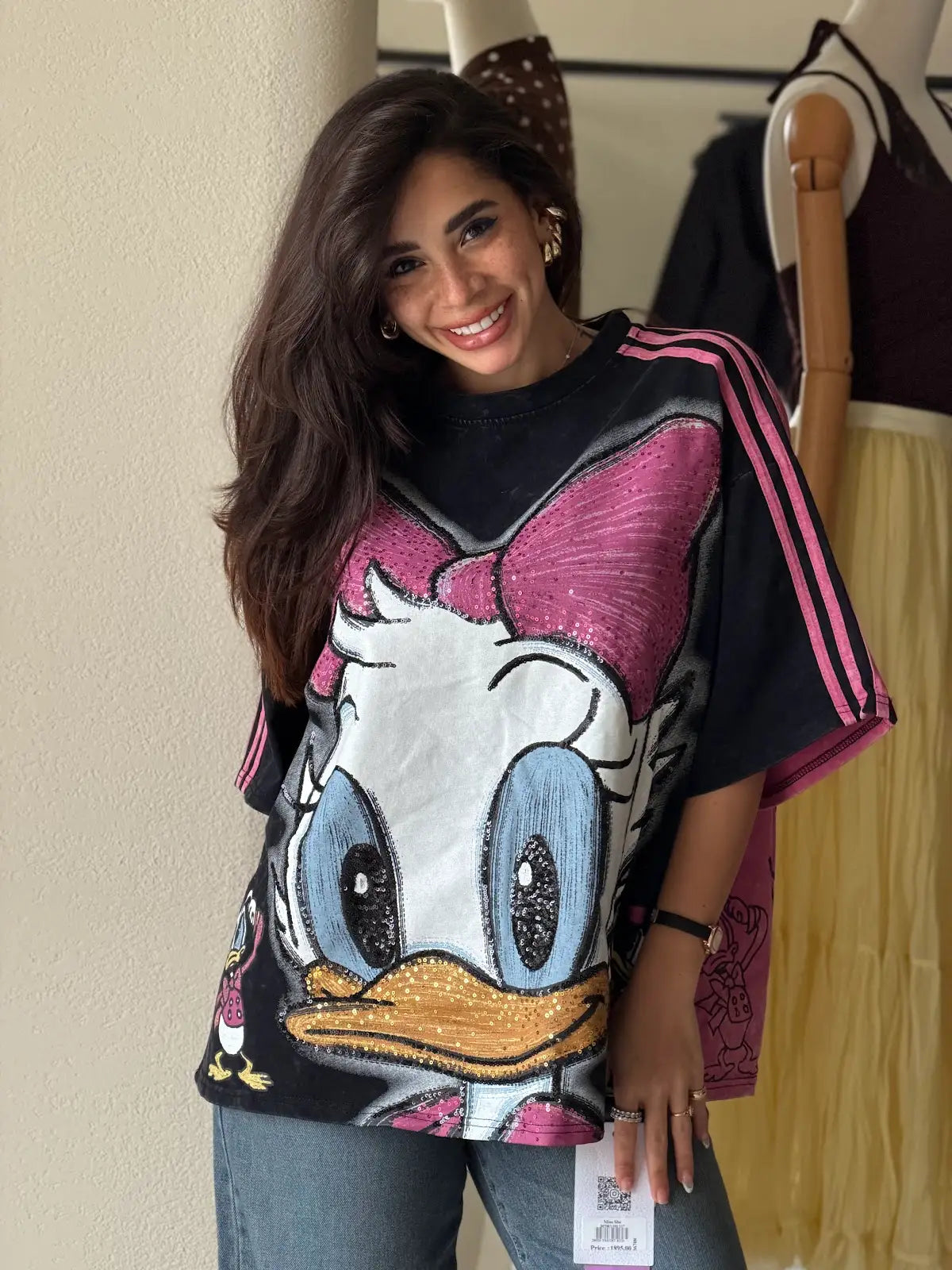 Donald Duck Tee - Black