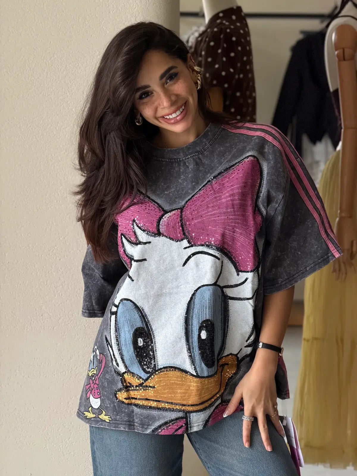 Donald Duck Tee - Grey