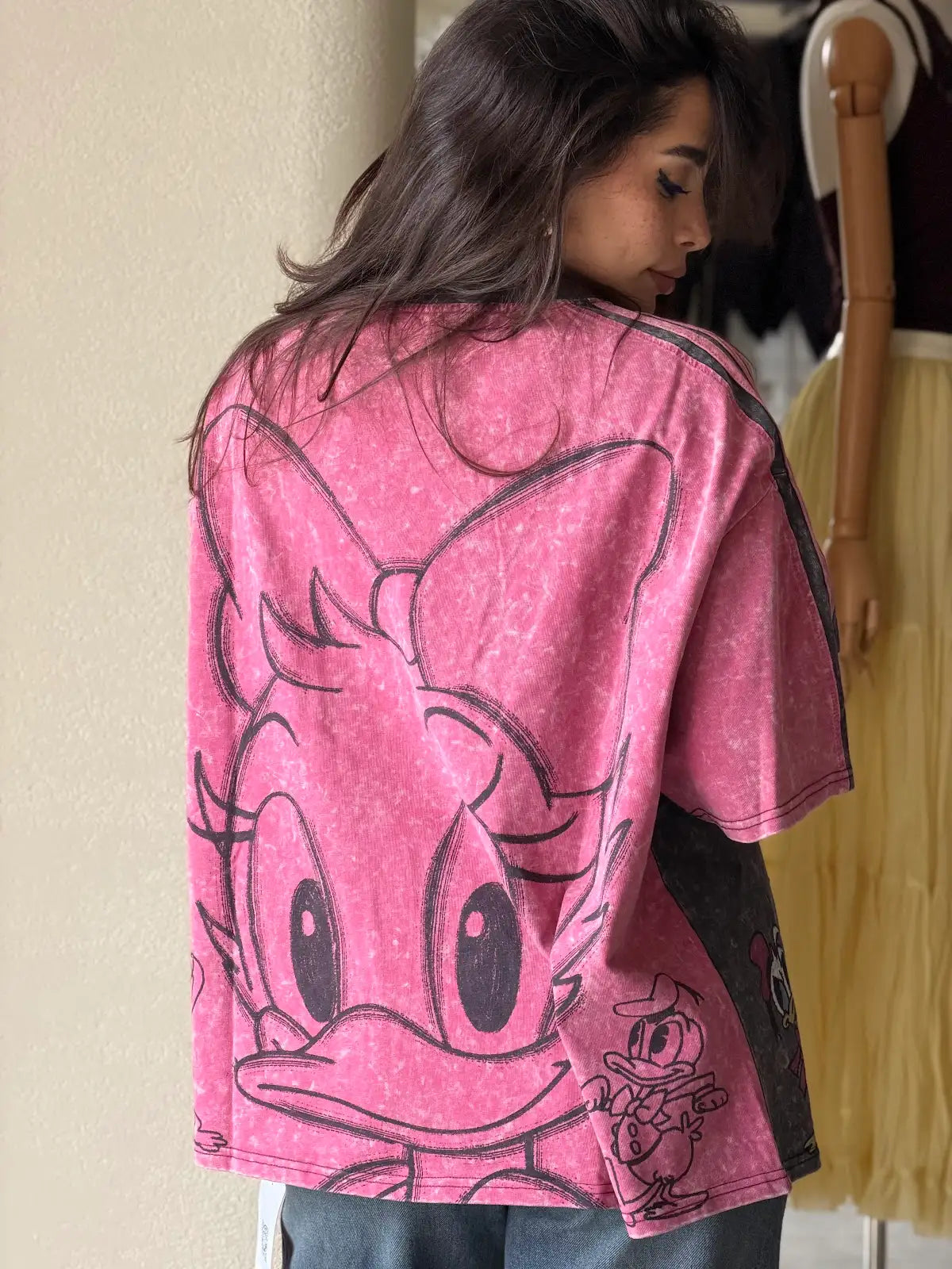 Donald Duck Tee - Pink