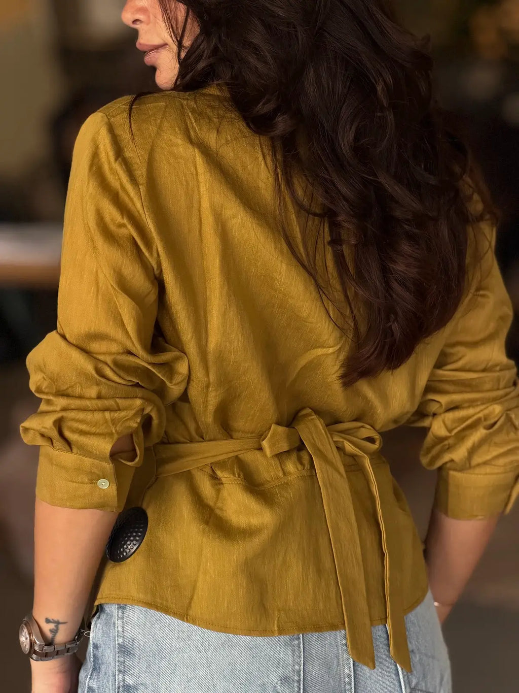 Linen Lady - Mustard