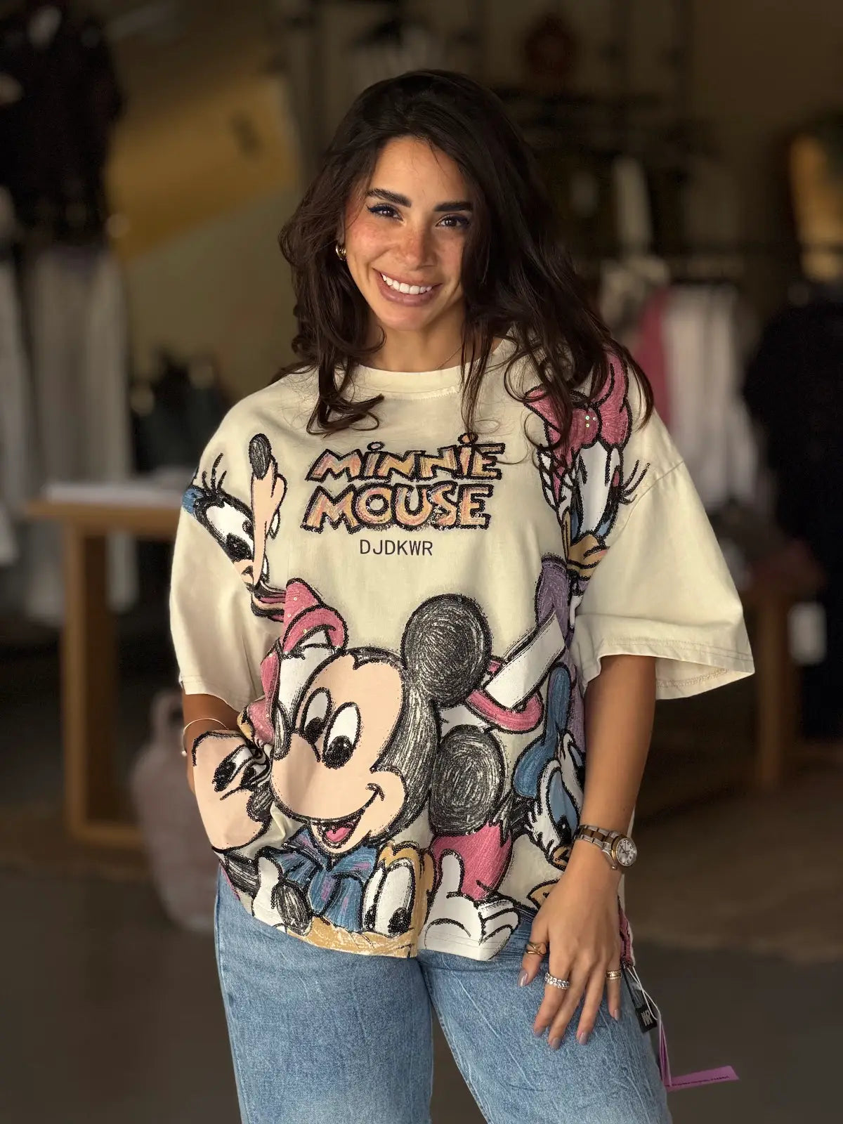 Minnie Mouse T-Shirt - Beige