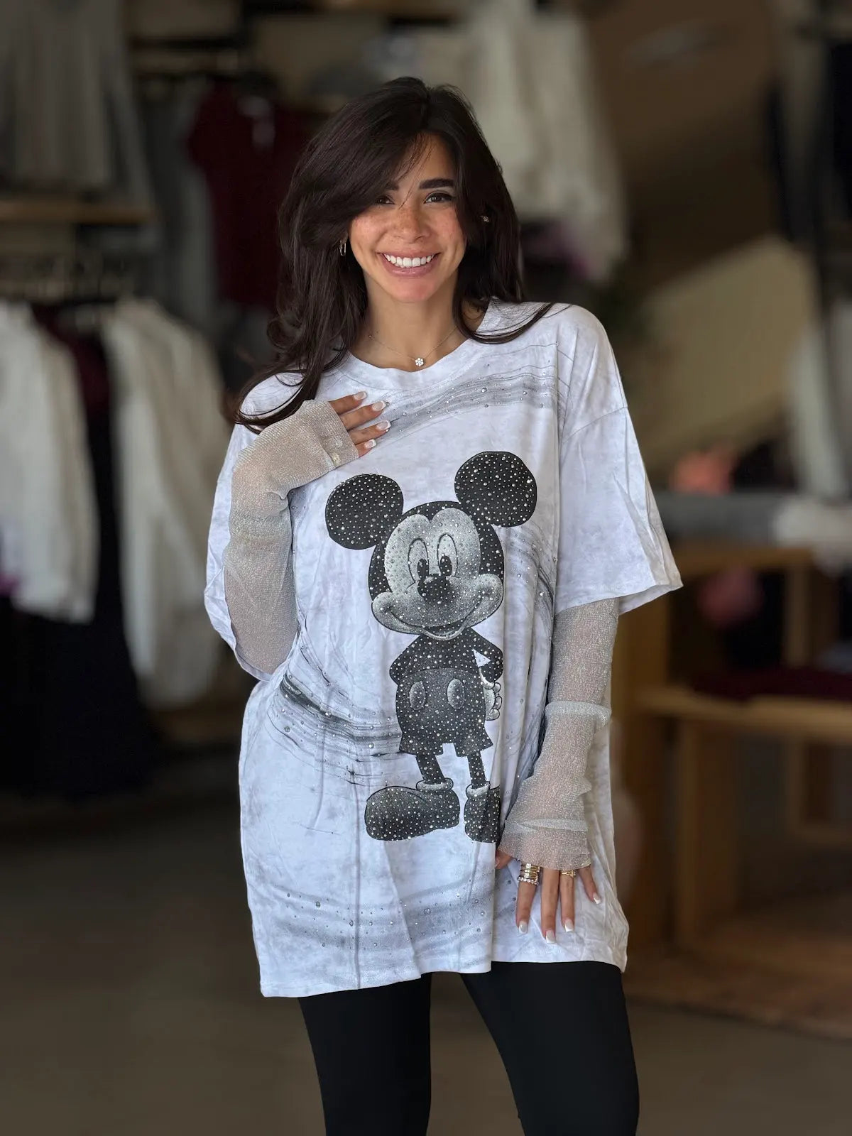 Mickey Mouse Vintage Style - White
