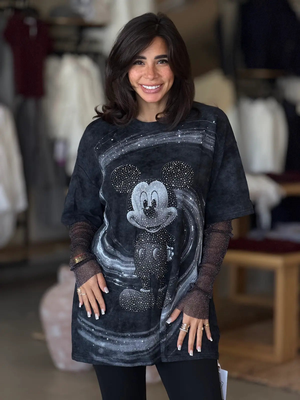 Mickey Mouse Vintage Style - Black