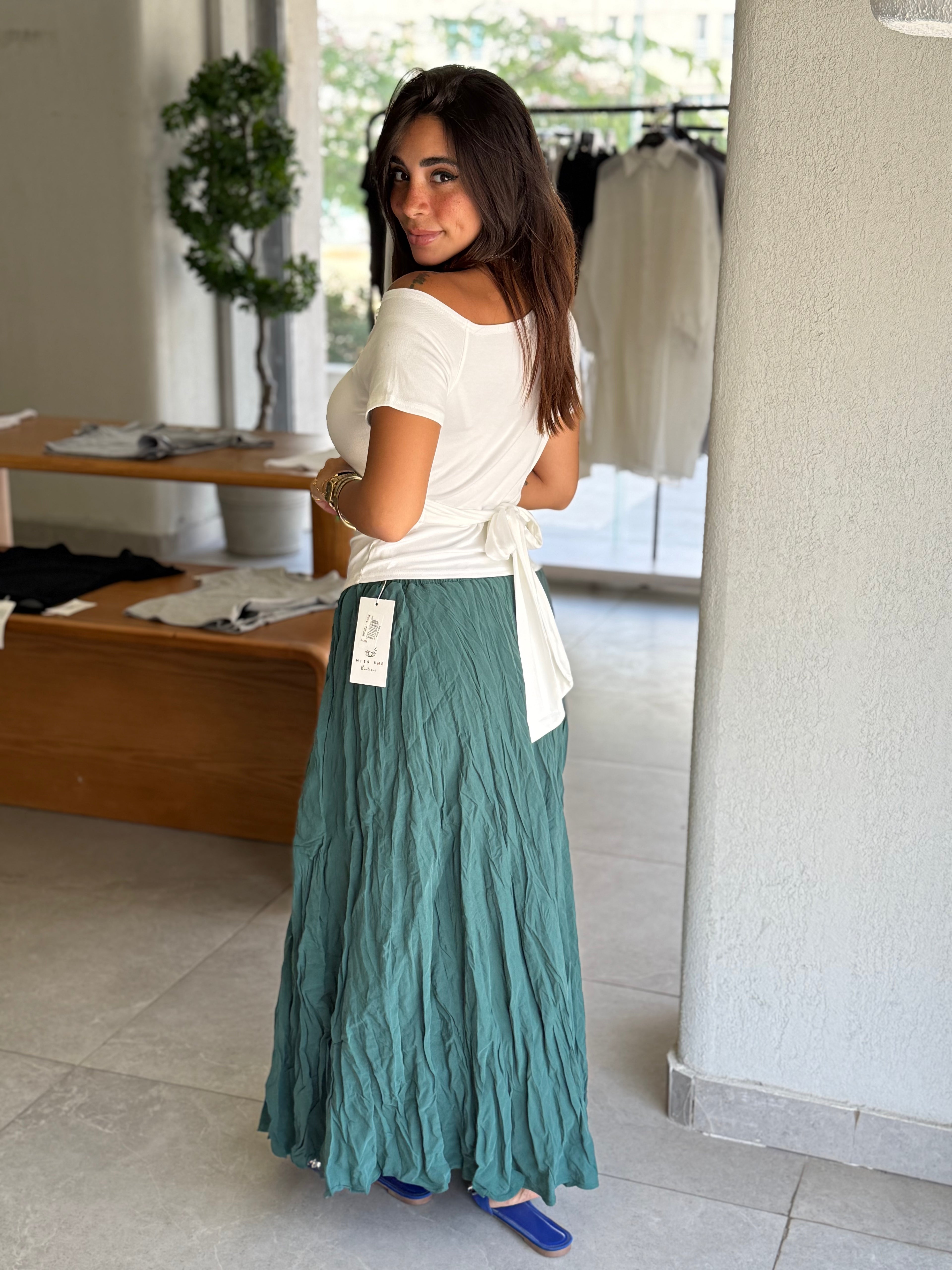 Off Shoulder Top - White
