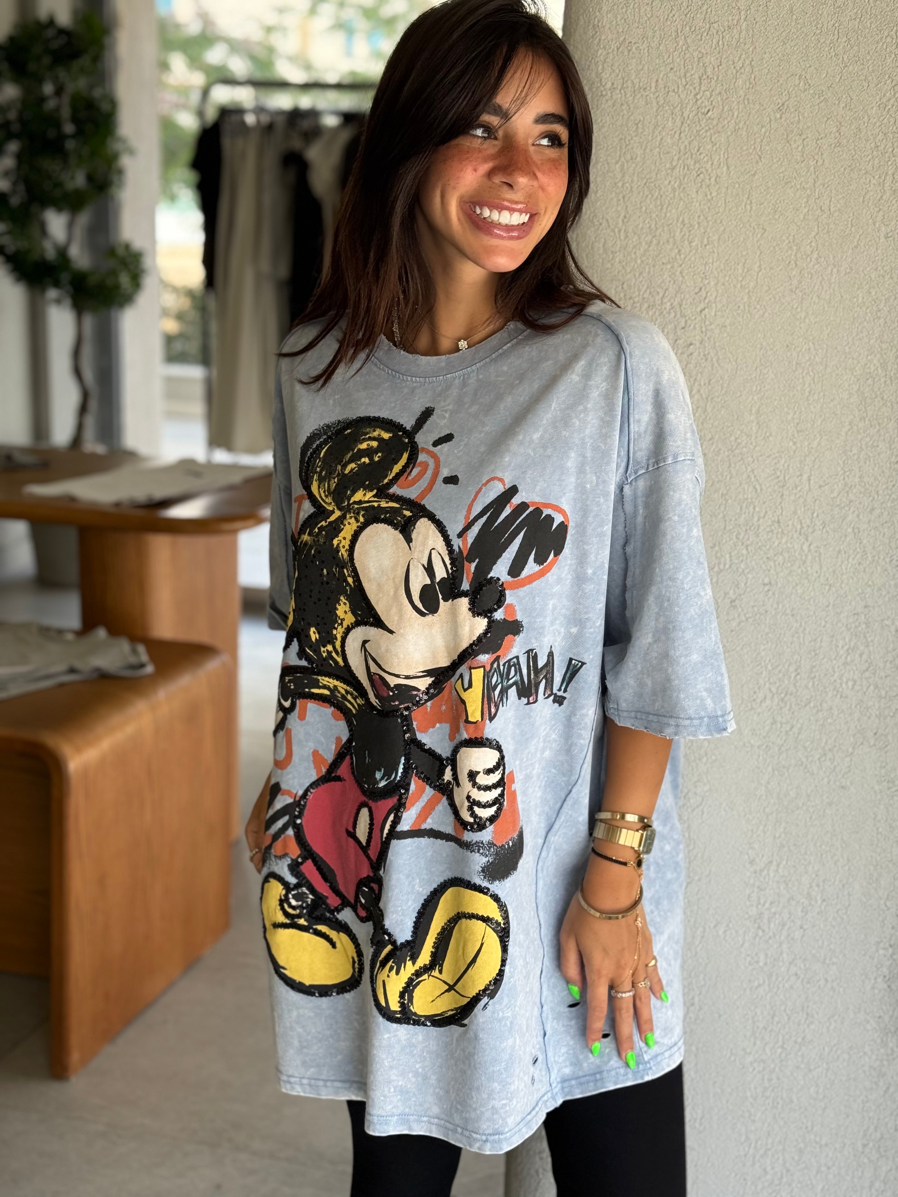 Mickey T- Shirt - Babyblue