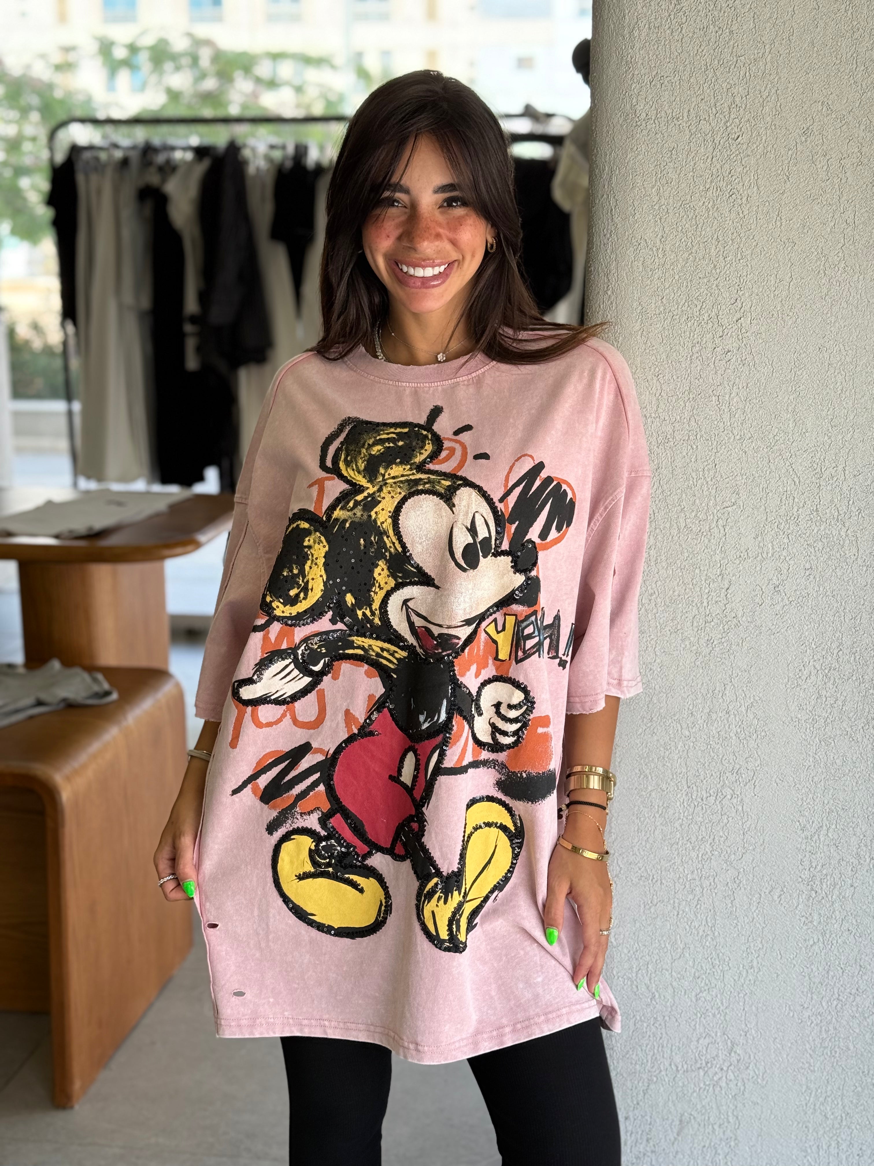 Mickey T- Shirt - Pink