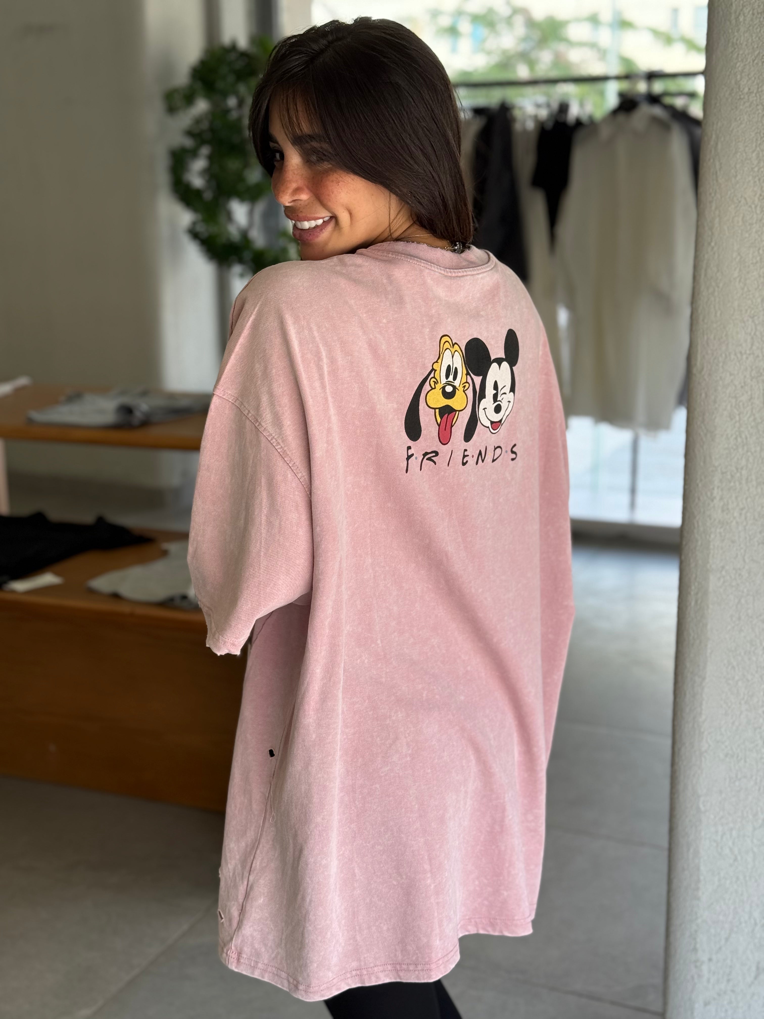 Mickey T- Shirt - Pink