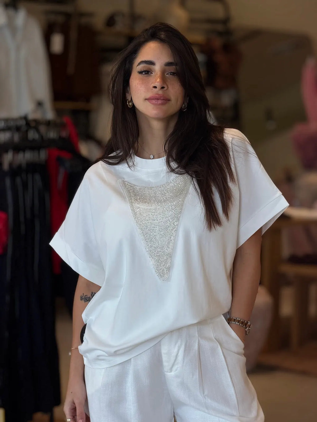 Starlight  white Top