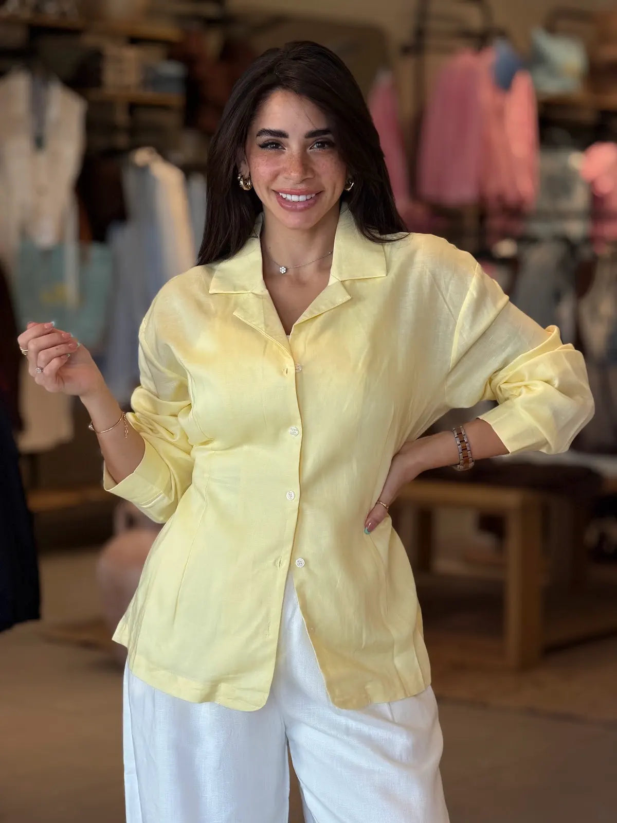 Cele Shirt - Yellow