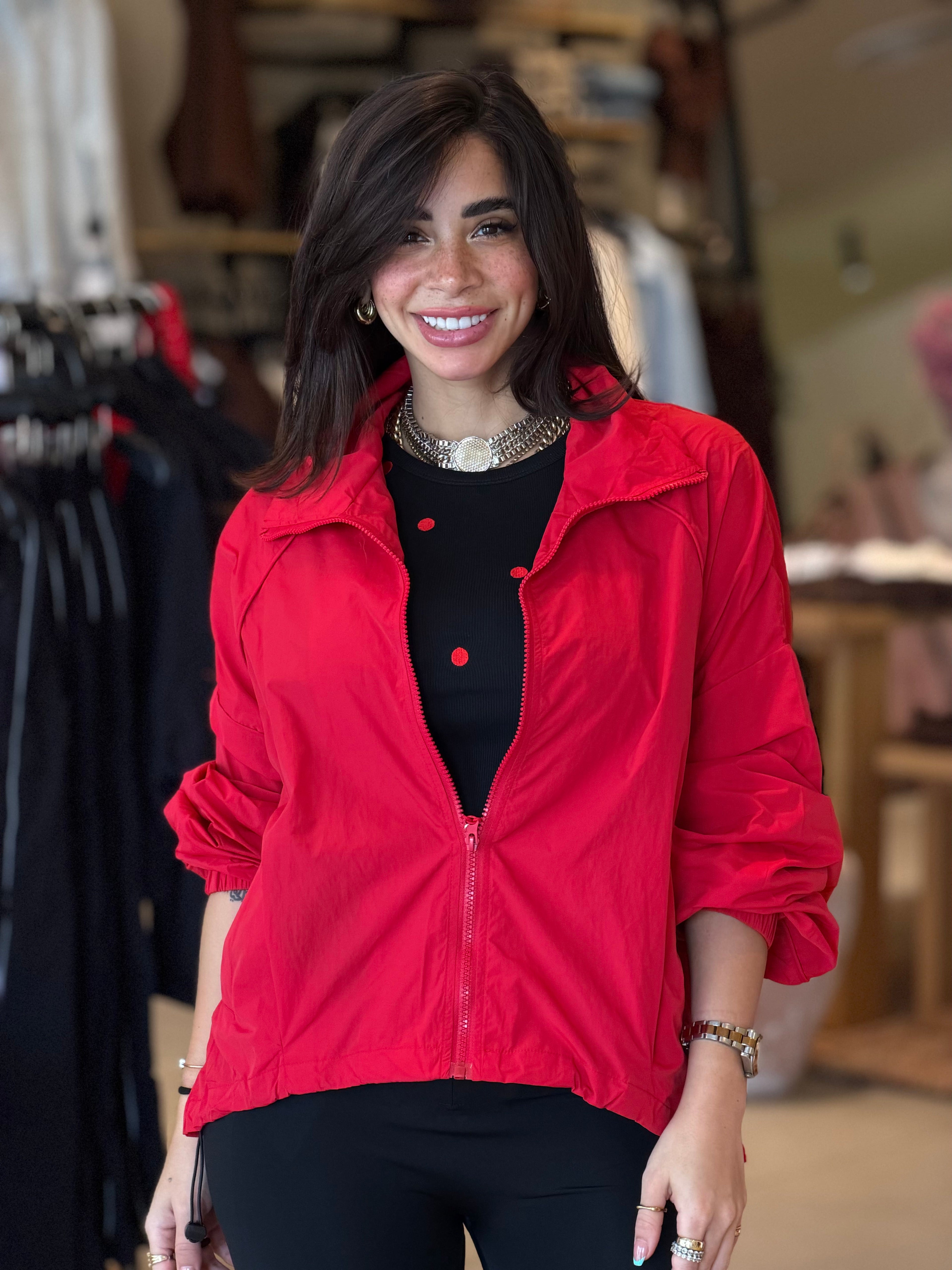Hola Sweater - Red