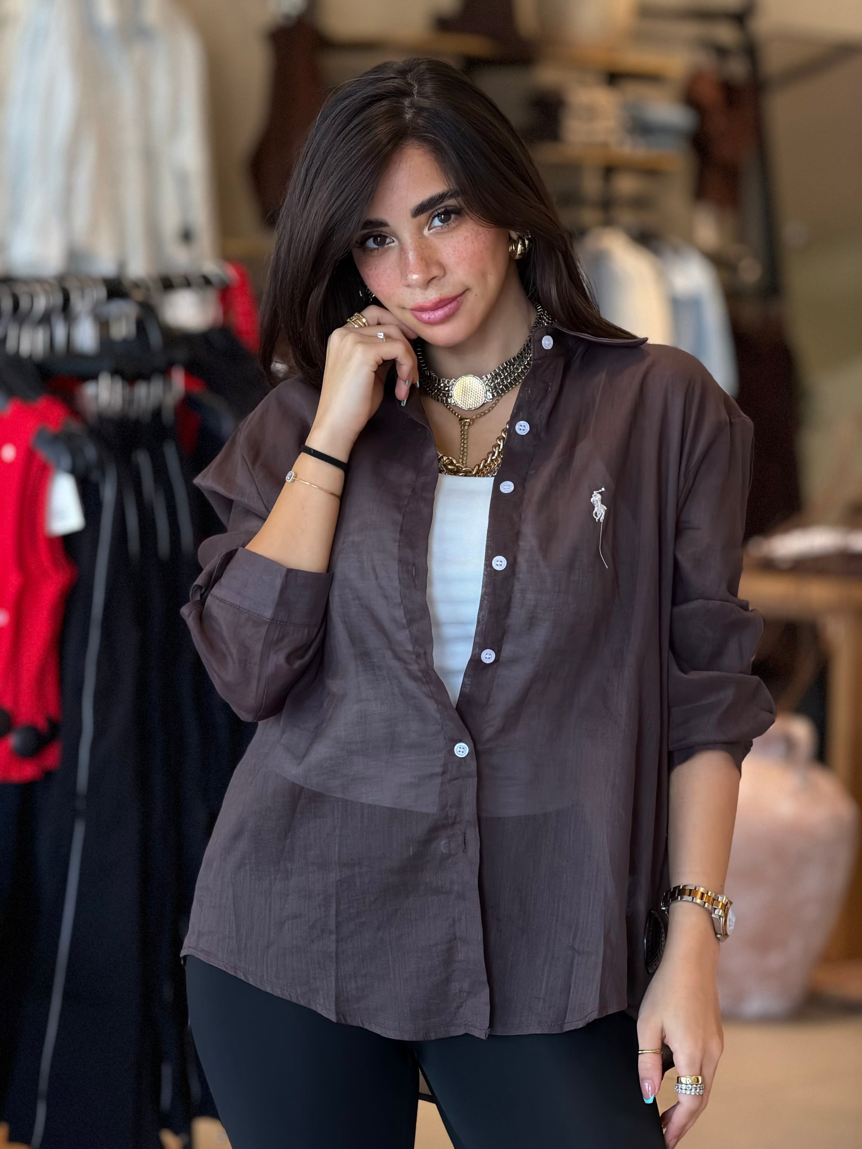 Polo Shirt - Brown