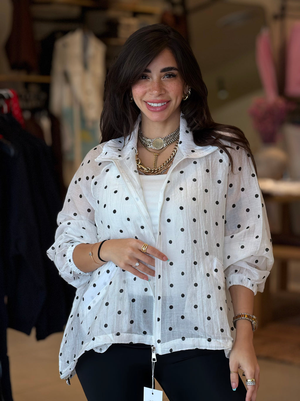 Dots Shirt - White