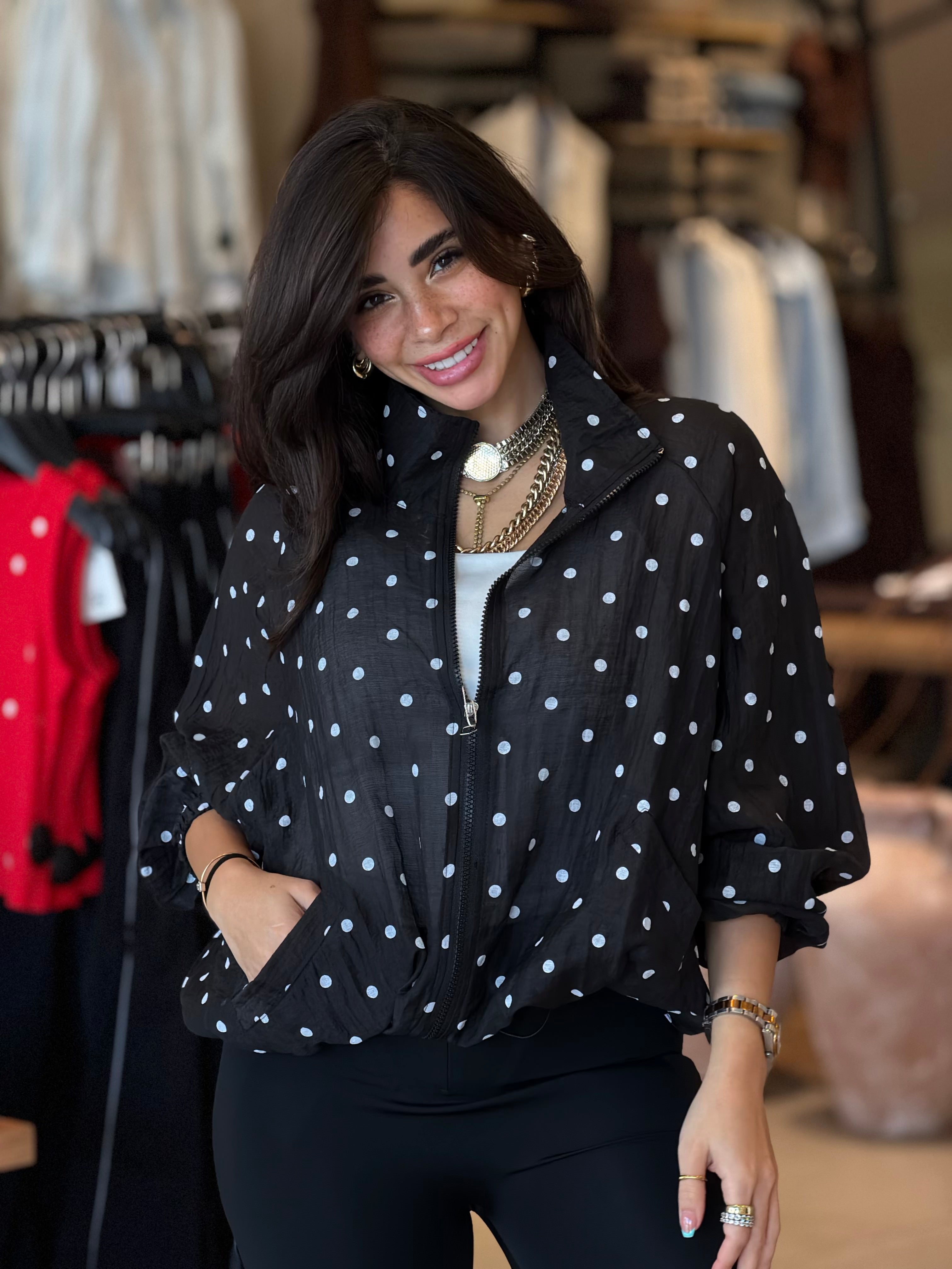 Dots Shirt - Black