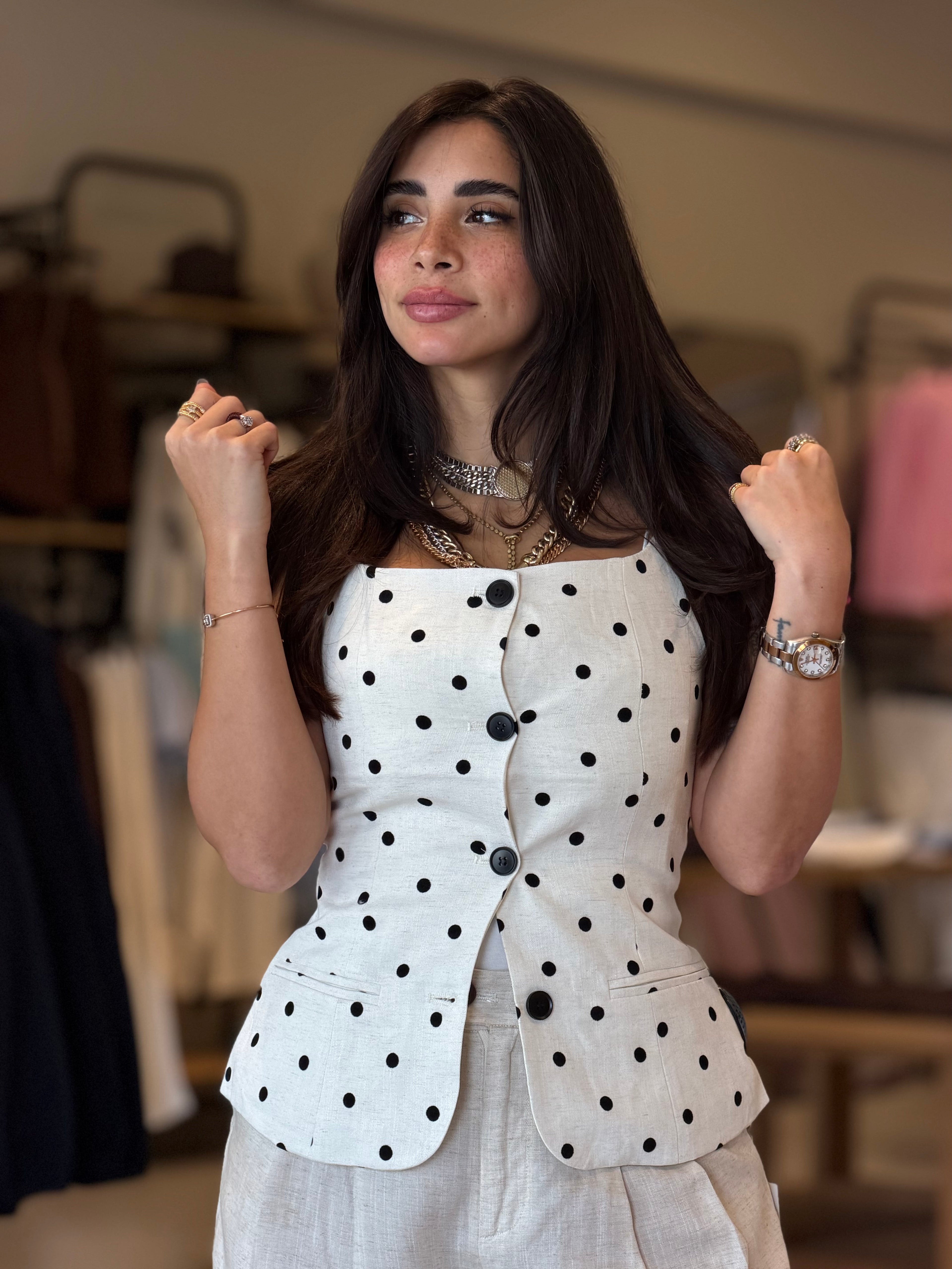 Polka Dots Top