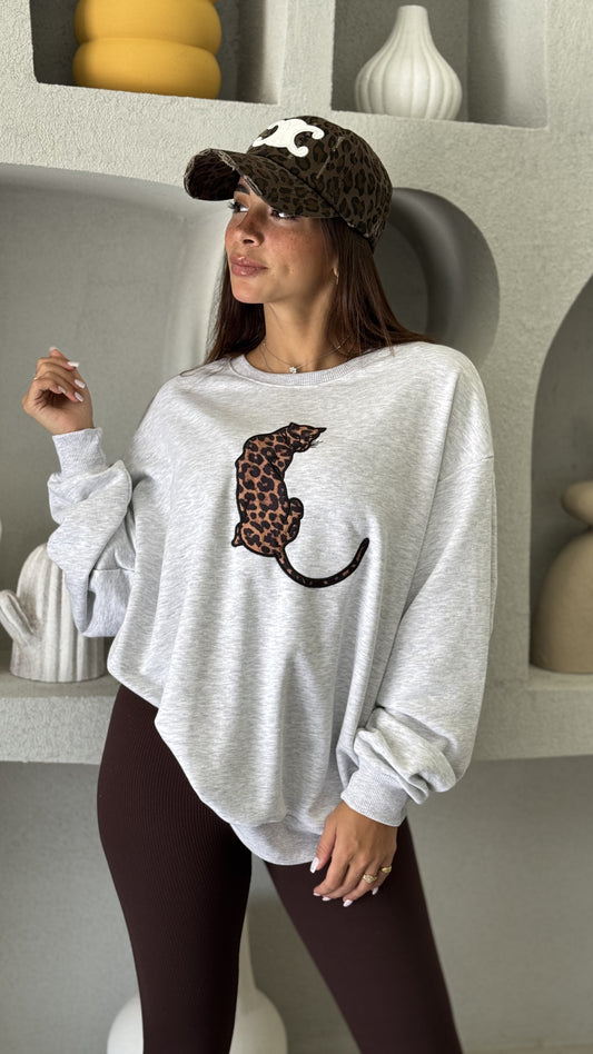 Leopard Sweatshirt