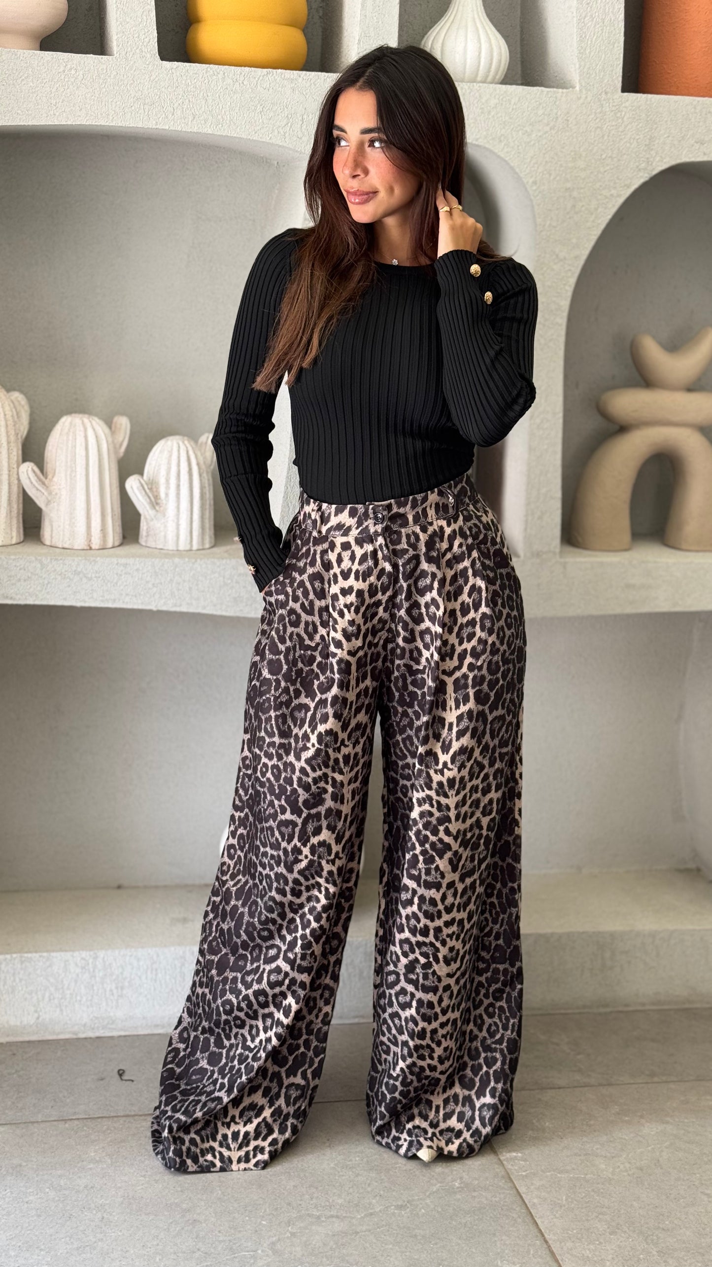 Leopard Pant