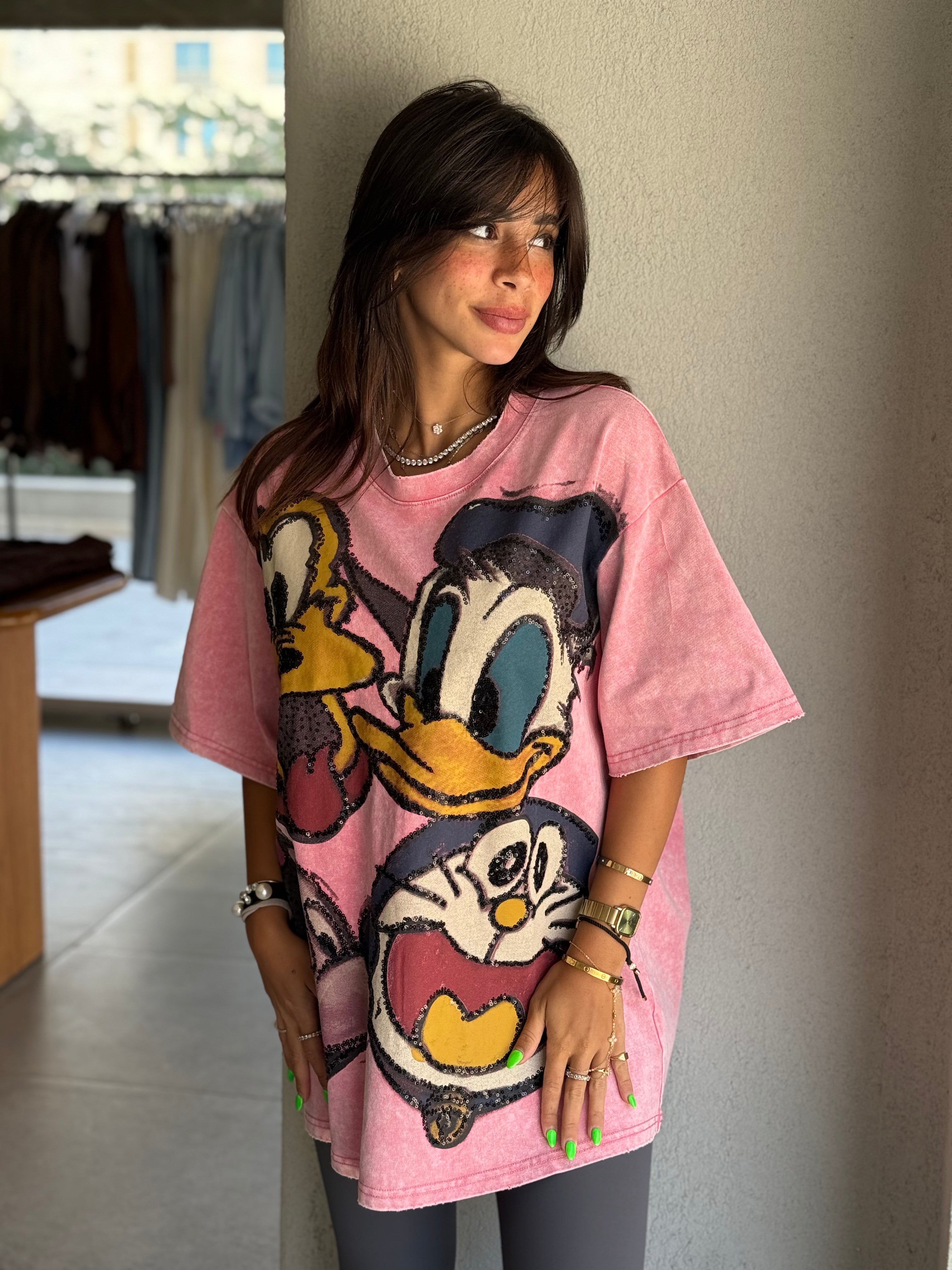 Ducks T- Shirt - Pink