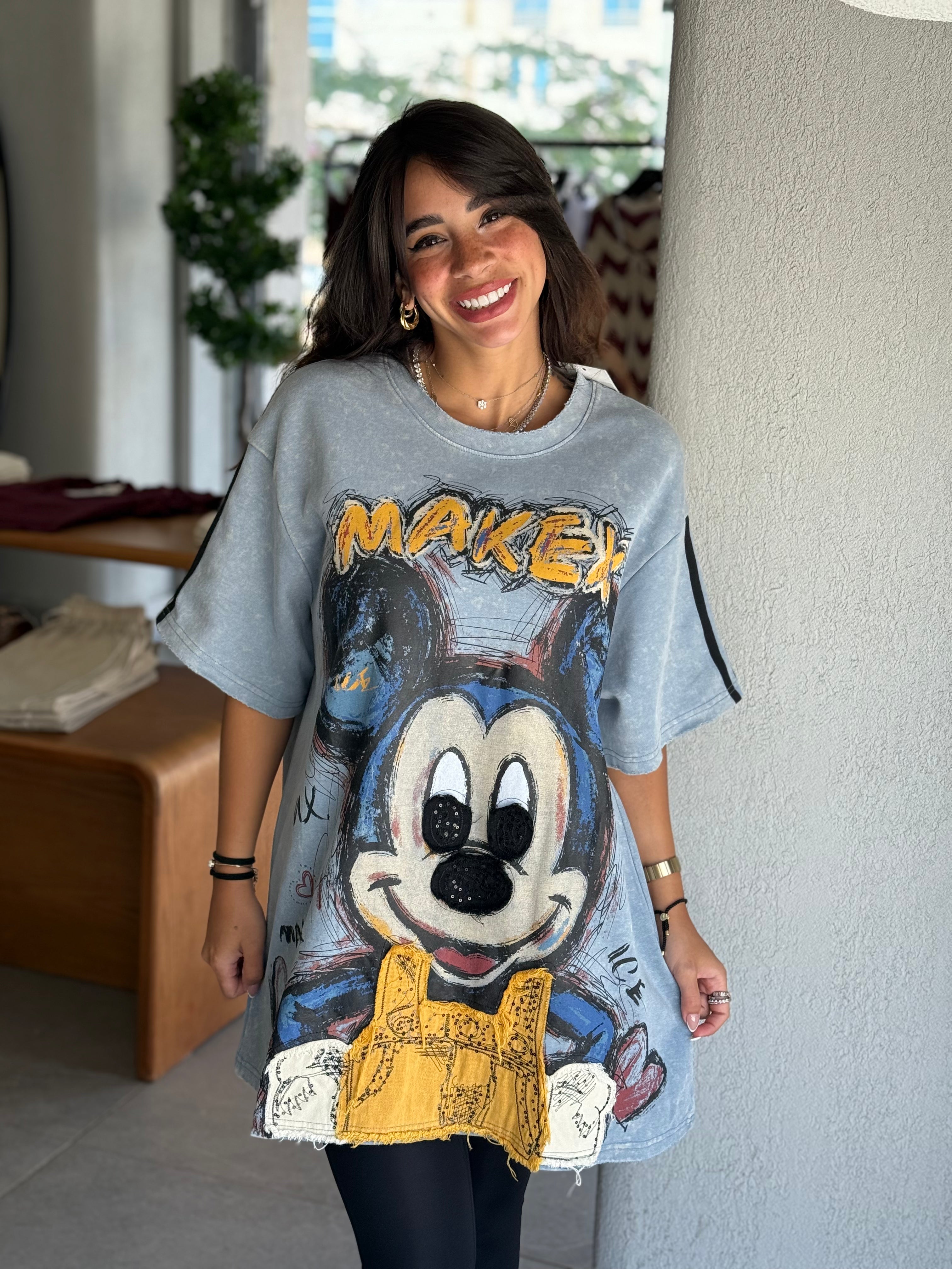MICKEY T-Shirt - Baby Blue