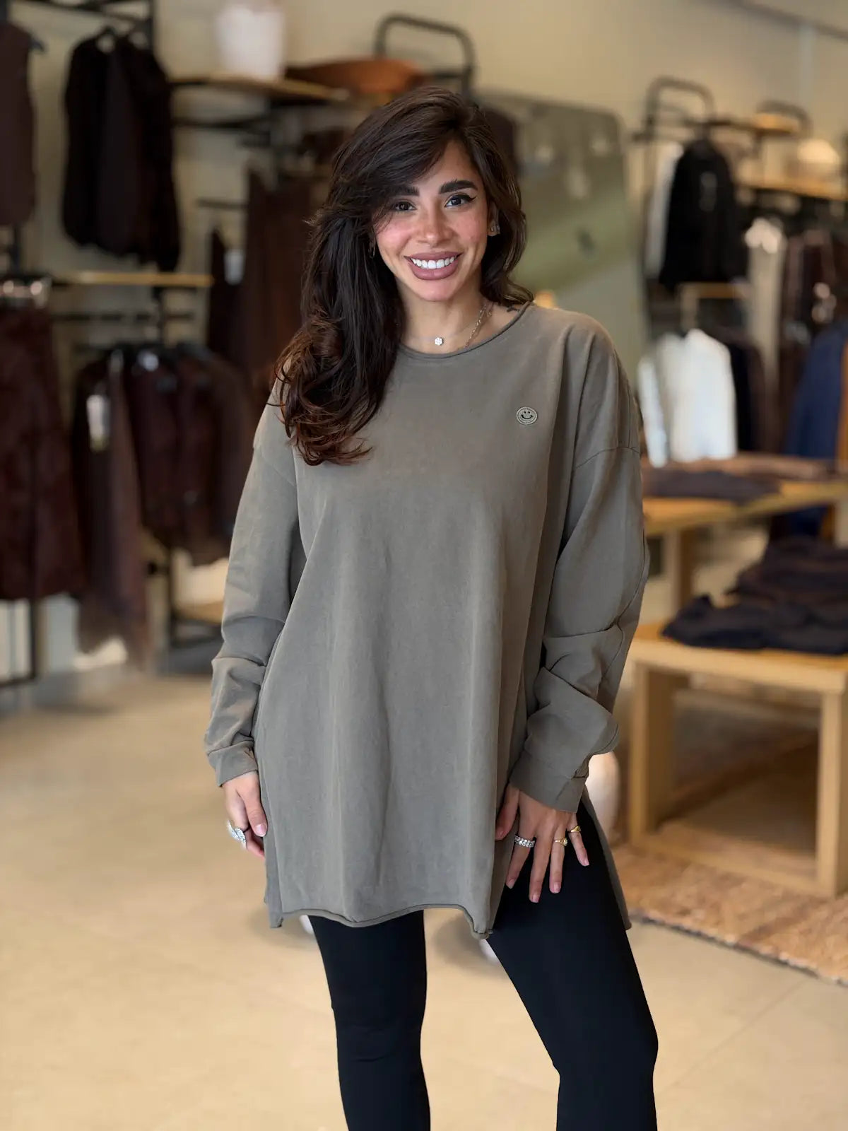 Oversized tshirt - olive