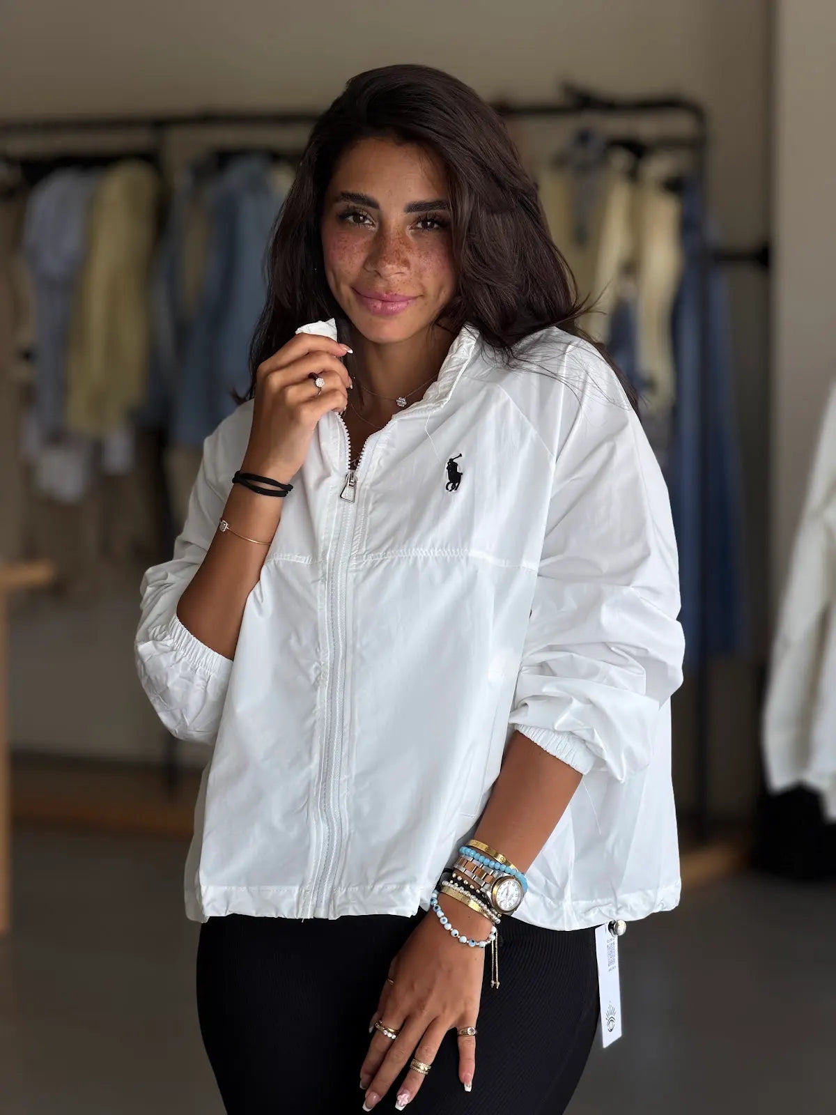 White sweater