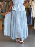 Lace skirt- Baby Blue