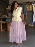 Lace skirt- Pink