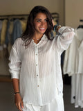 Fully Lined Shirt - White