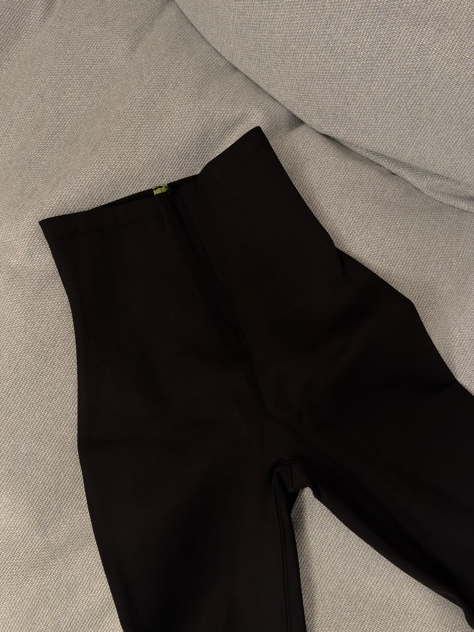 High-waisted fleece leggings