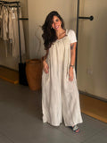 Linen Jumpsuit - Beige