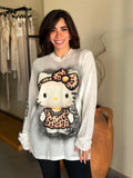 Kitty Tshirt - white