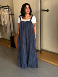 Linen Jumpsuit -Navy